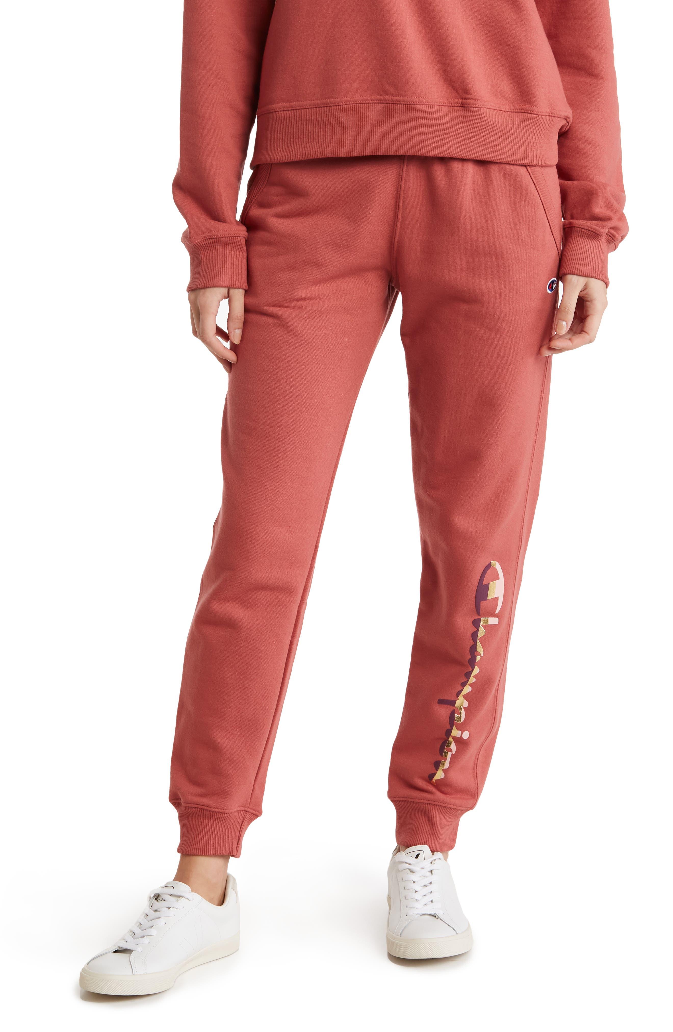 Champion Powerblend Joggers In Sandalwood Red At Nordstrom Rack | Lyst