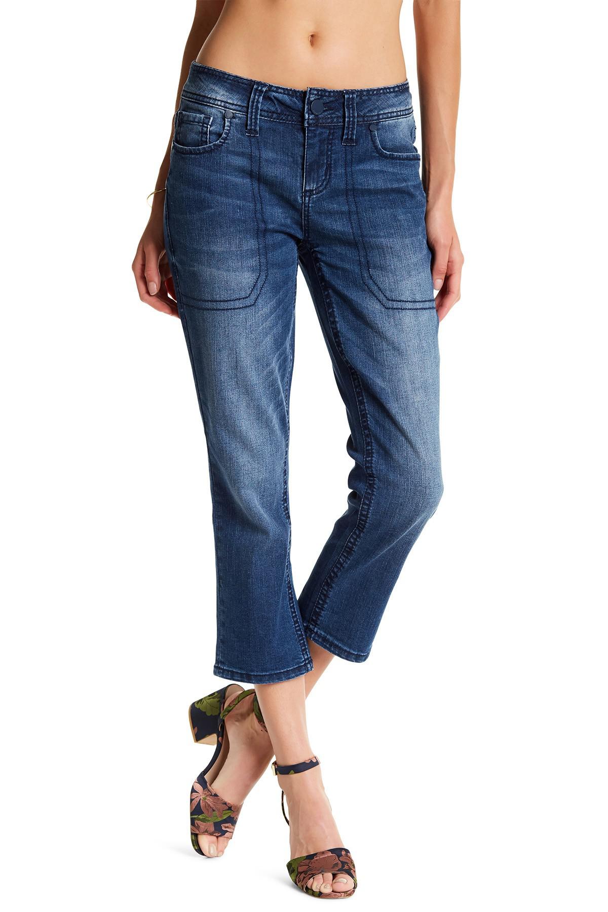 Seven7 Women's Tower Straight Jean 