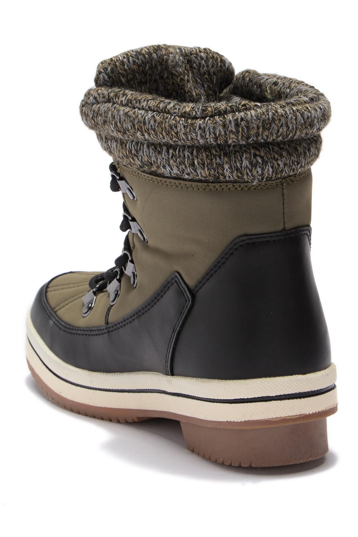 aldo ethialia waterproof fleece lined snow boot