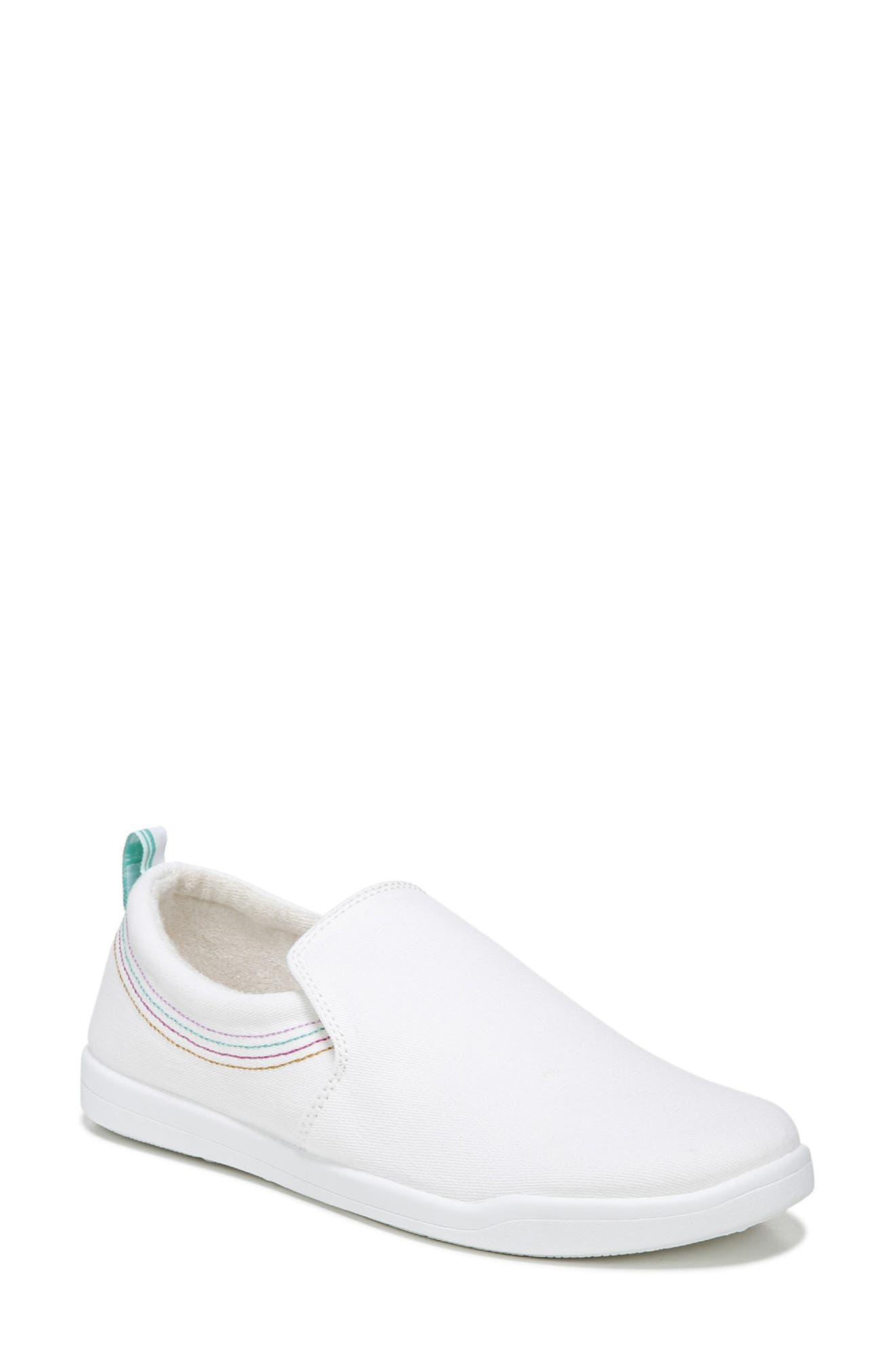 vionic canvas slip on sneakers