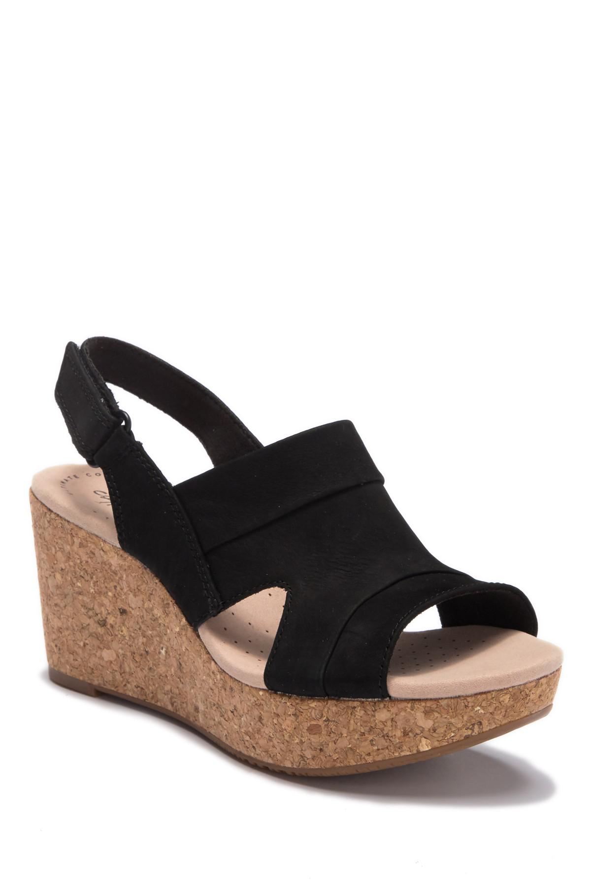 clarks annadel ivory wedge sandal