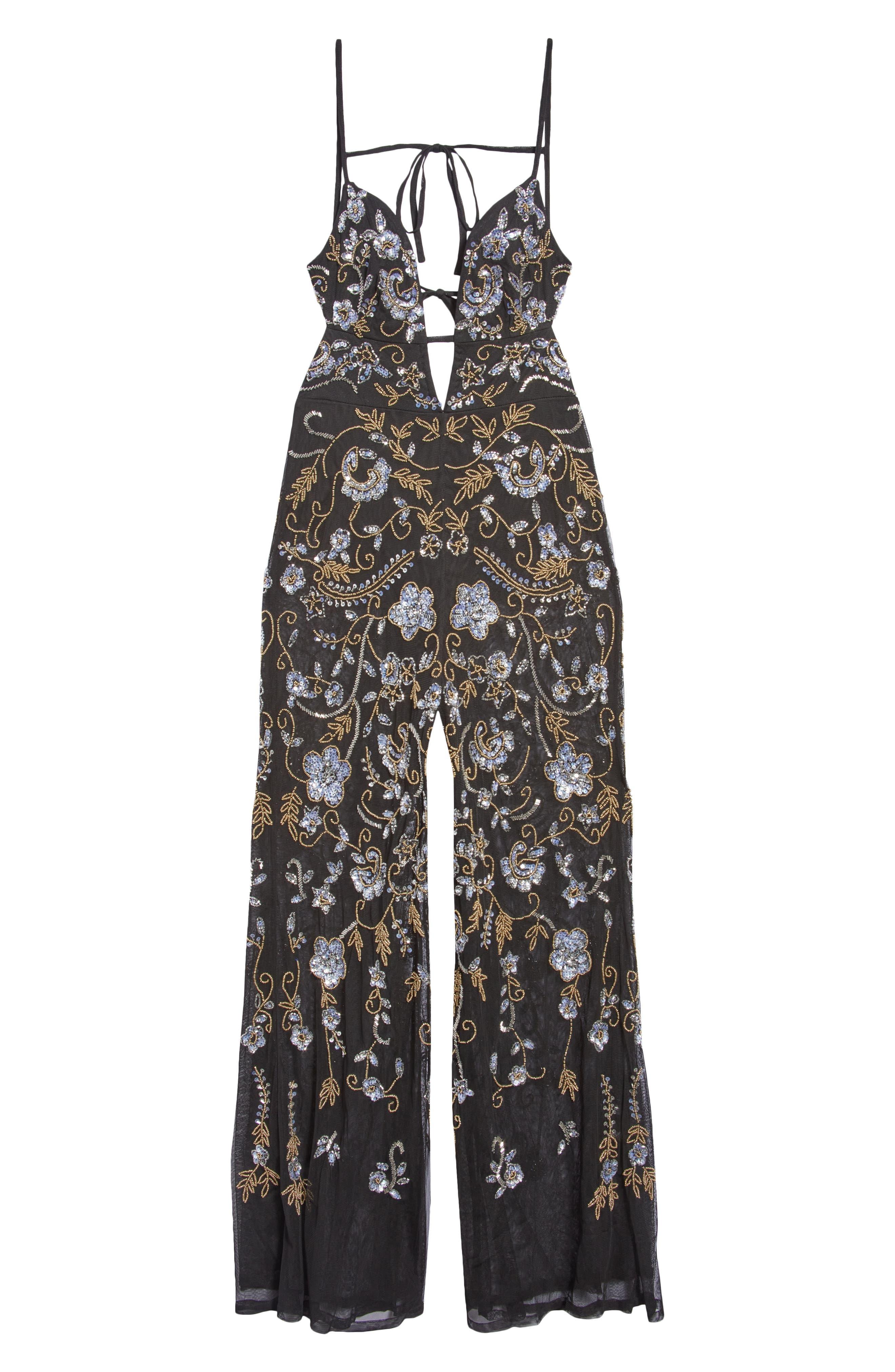 Miss selfridge sales embellished jumpsuit