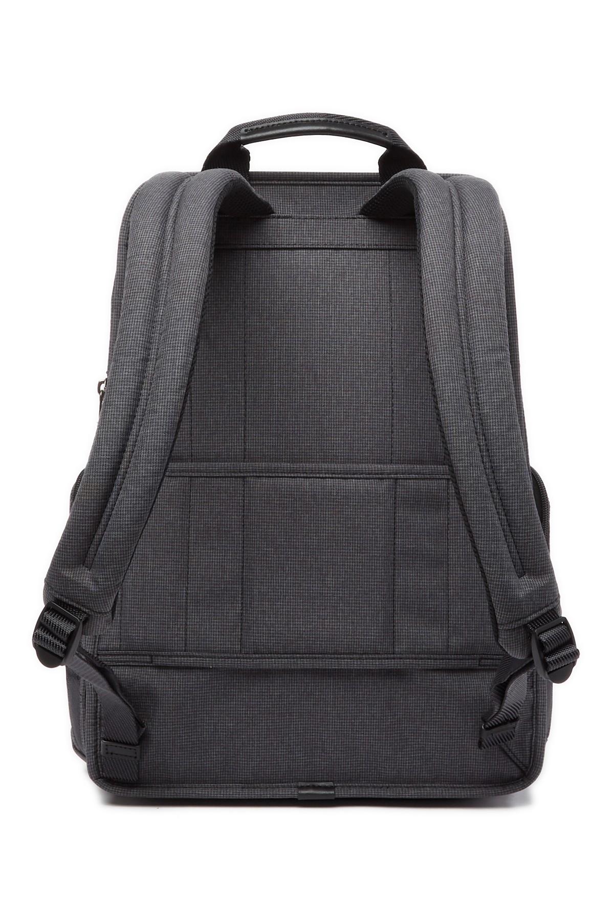 Tumi Leather Nickerson 3 Pocket Expansion Backpack in Gray for Men Lyst
