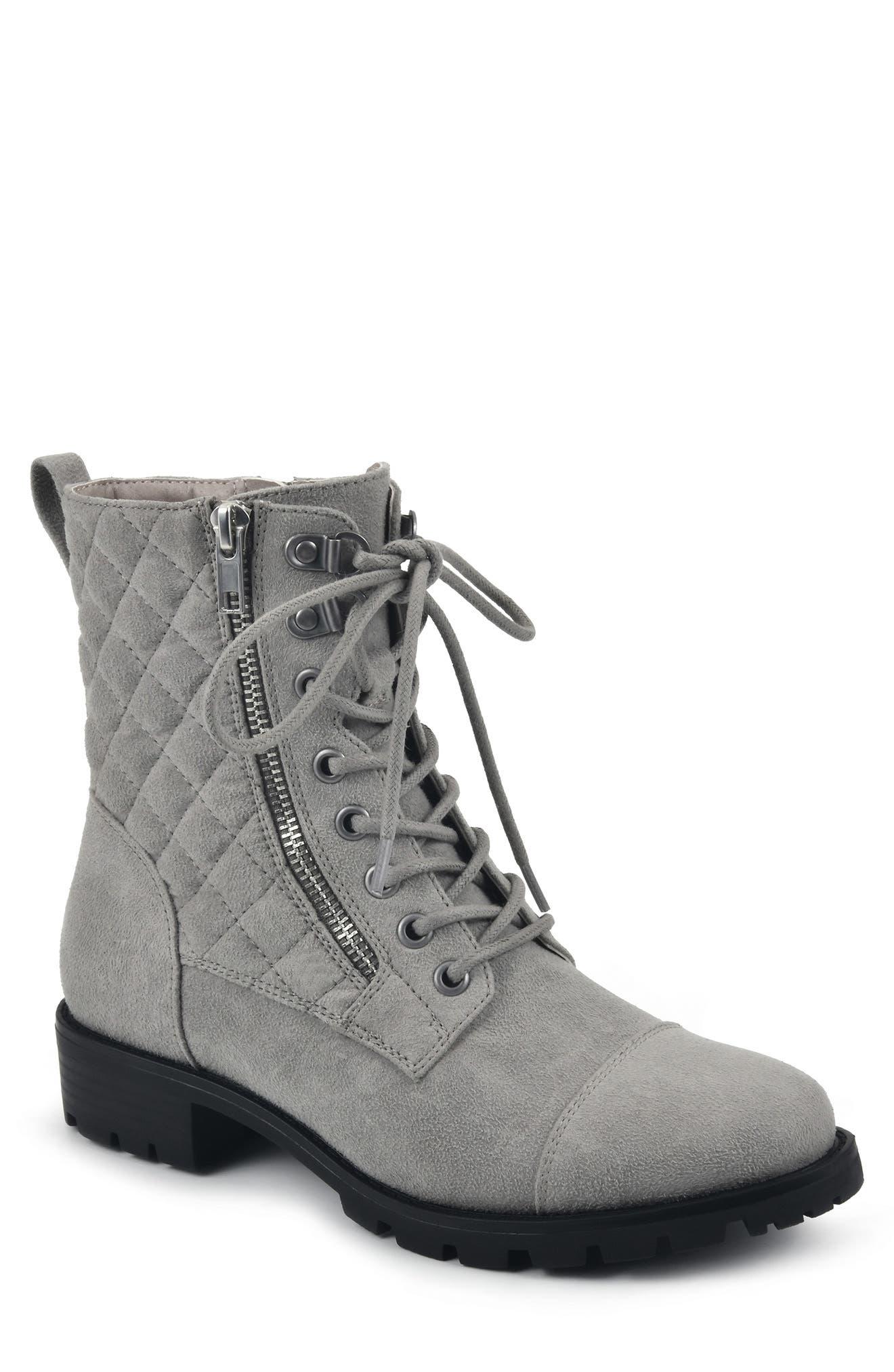 white mountain gray boots