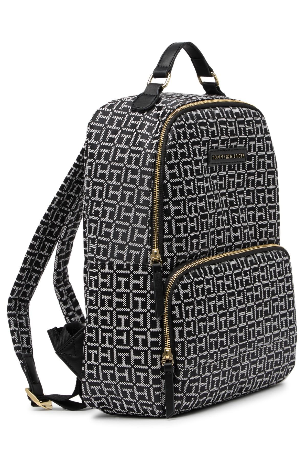 tommy hilfiger alva quilted backpack
