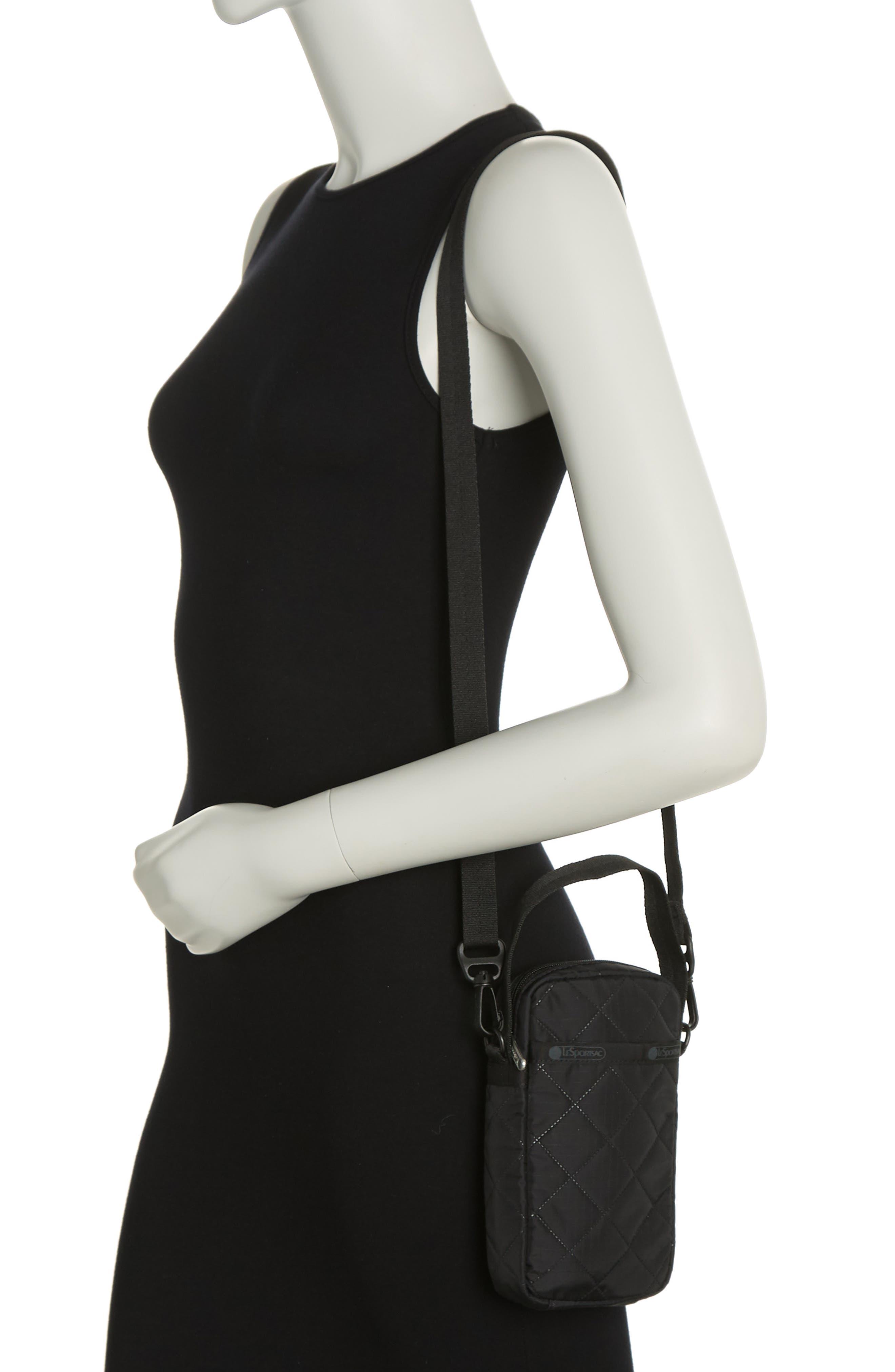 LeSportsac Mini Phone Crossbody Bag in Black for Men | Lyst