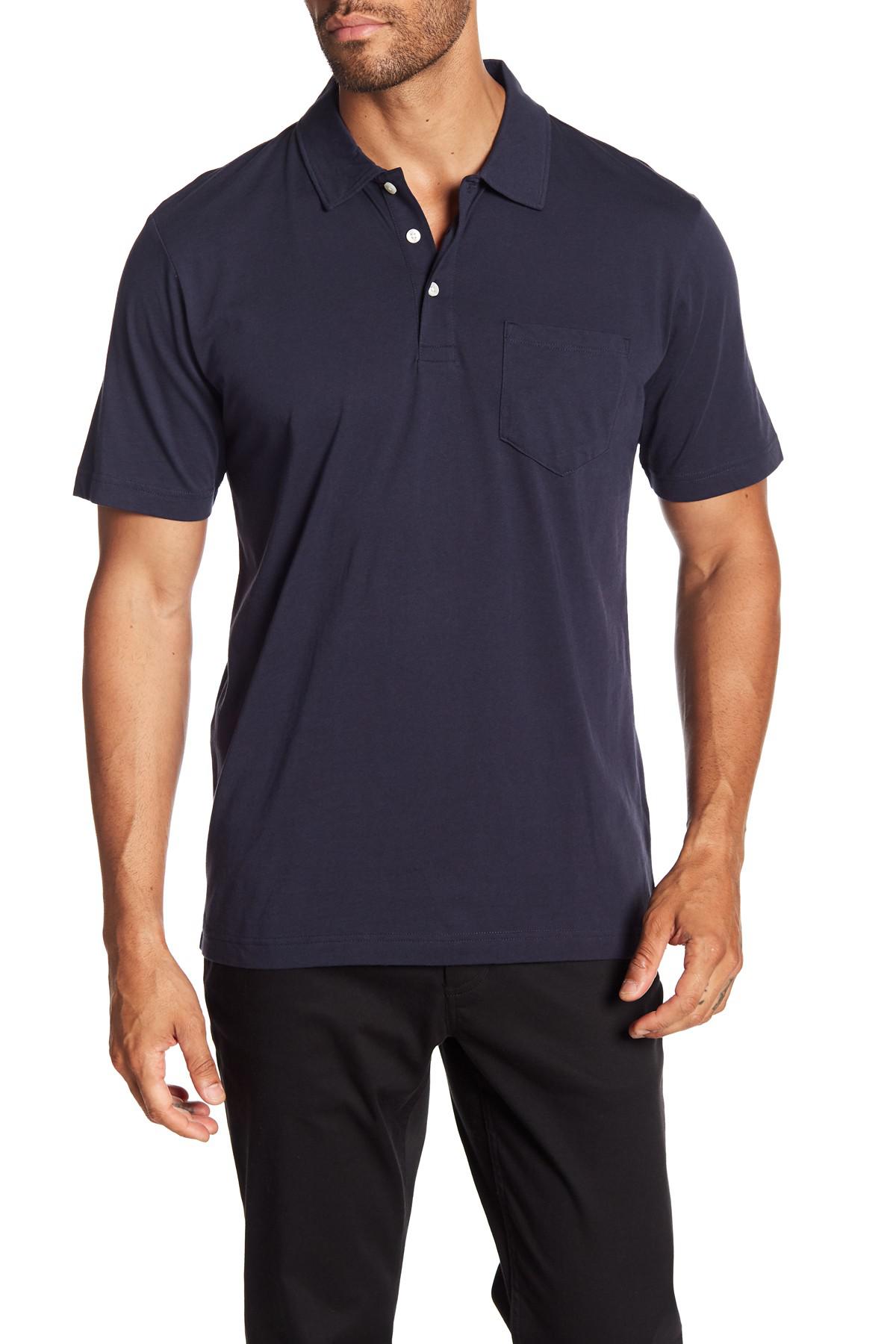Brooks Brothers Cotton Vintage Pocket Polo in Navy (Blue) for Men - Lyst