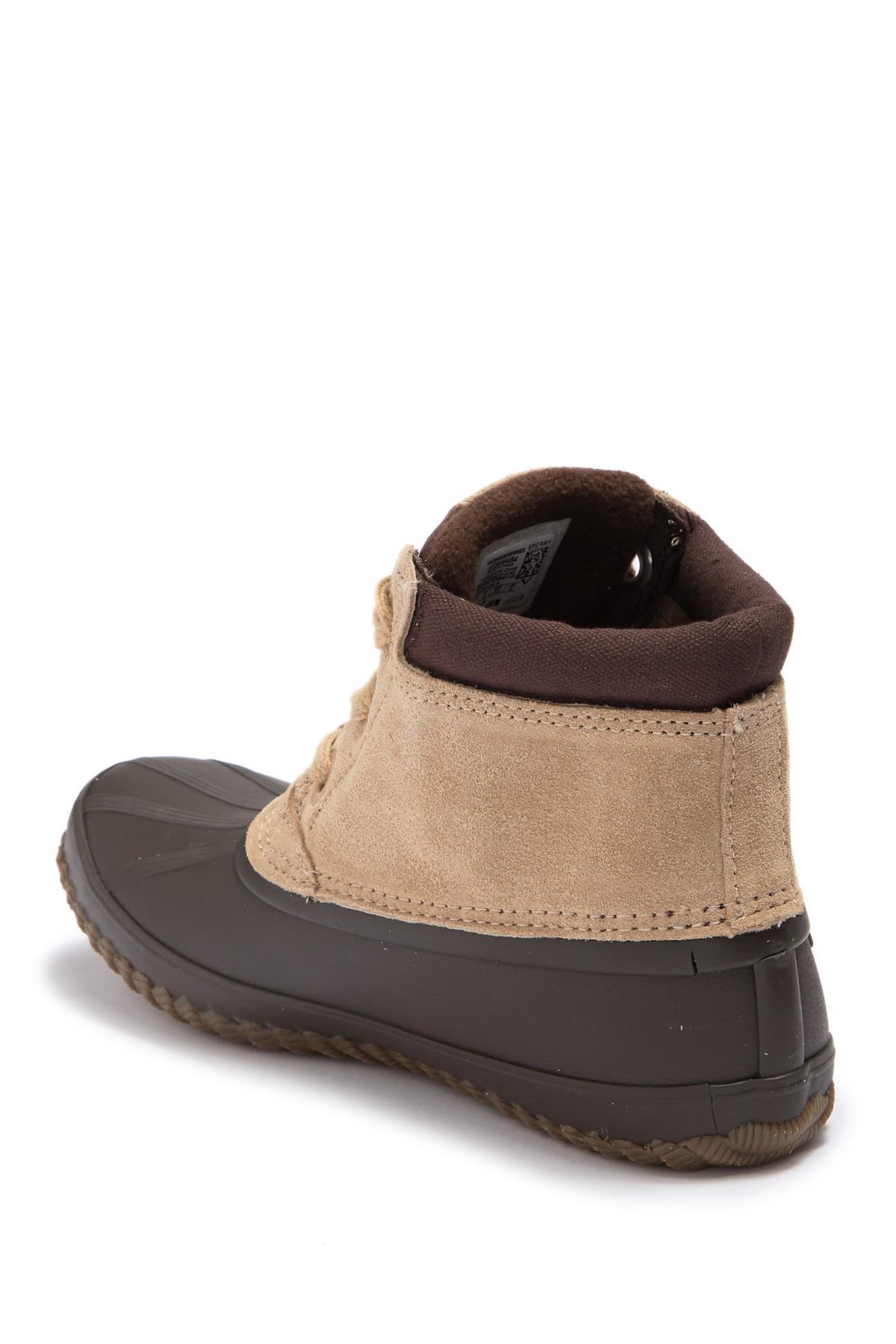Sperry Top-Sider Breakwater Suede Duck Boot in Tan/Brown (Brown) - Lyst