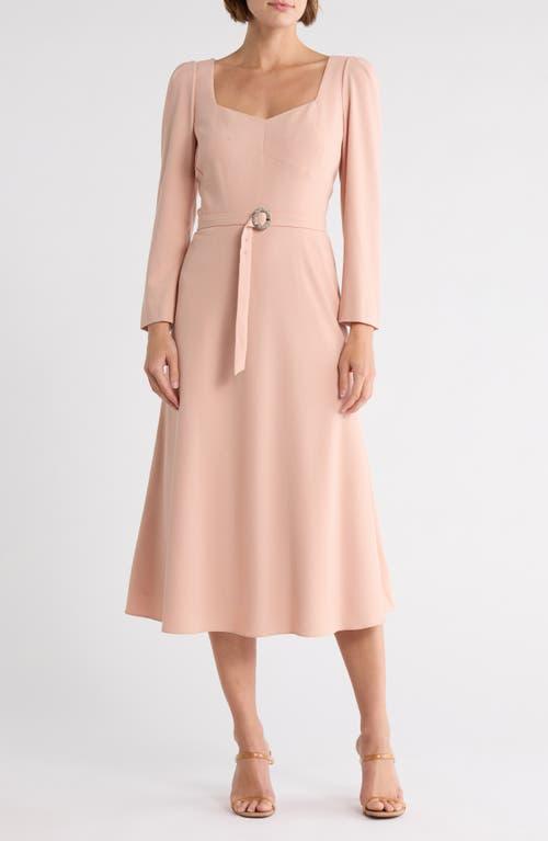 【LK BENNETT】ソフトピンクのクレープドレス KH-0580pink【結婚式 カラードレス レンタル】 – 結婚式準備