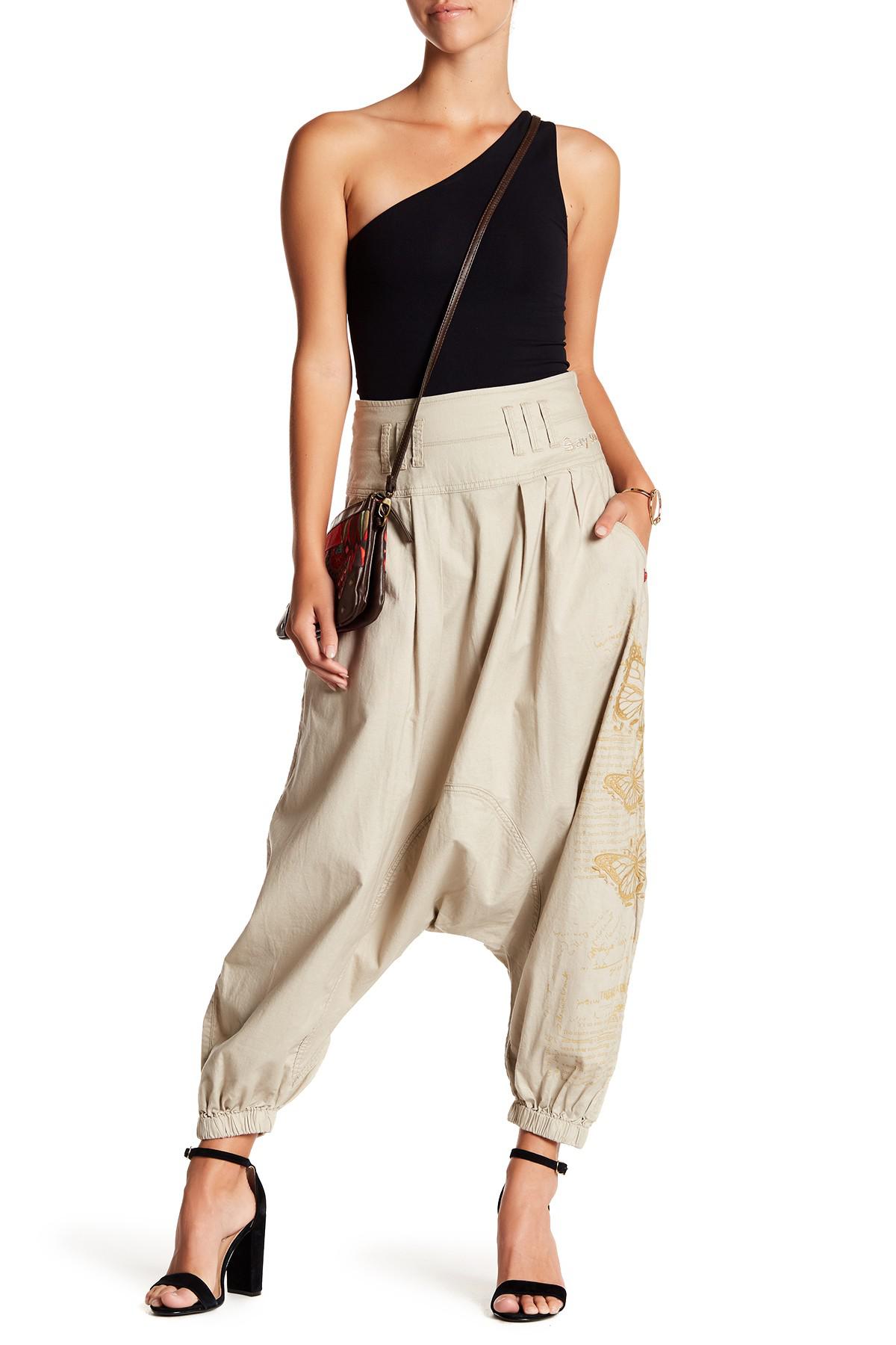 desigual harem jeans