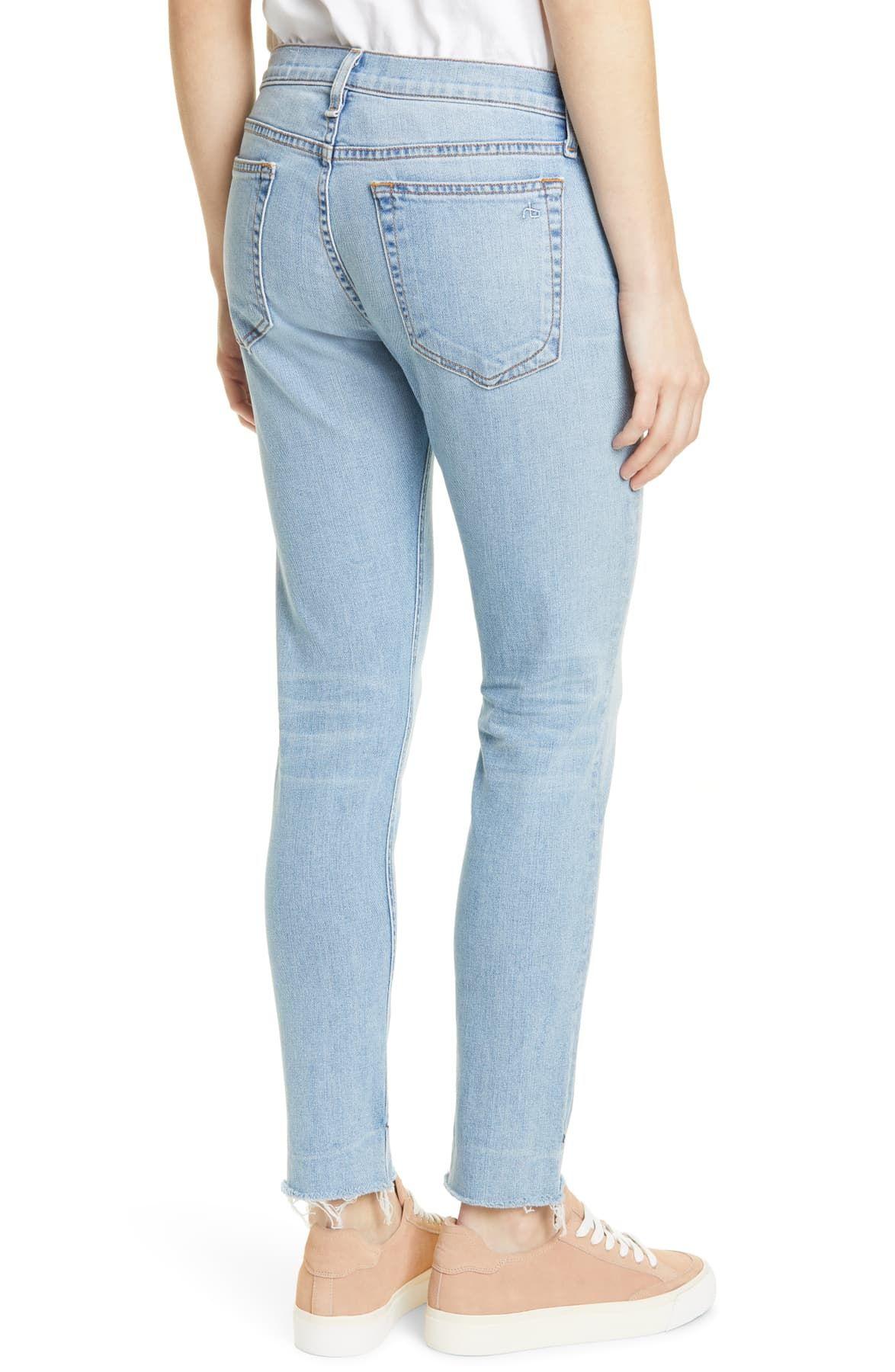 rag & bone low rise jeans