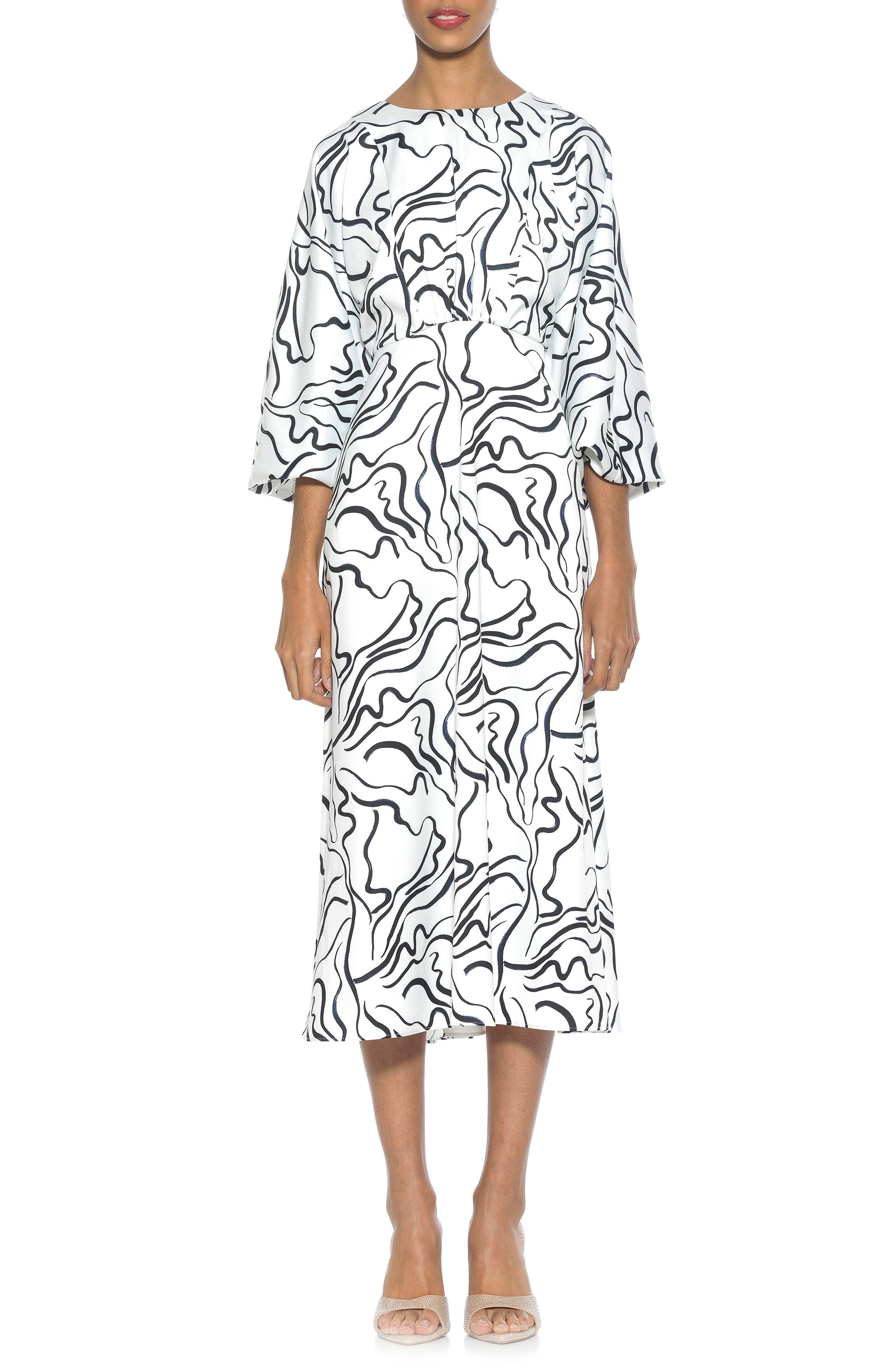 Alexia admor white dress top