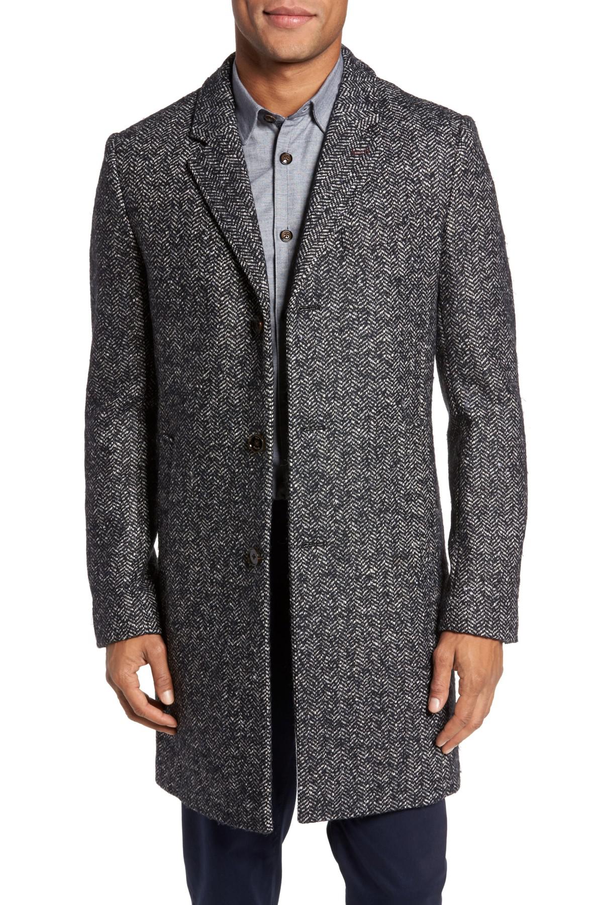 ted baker herringbone coat