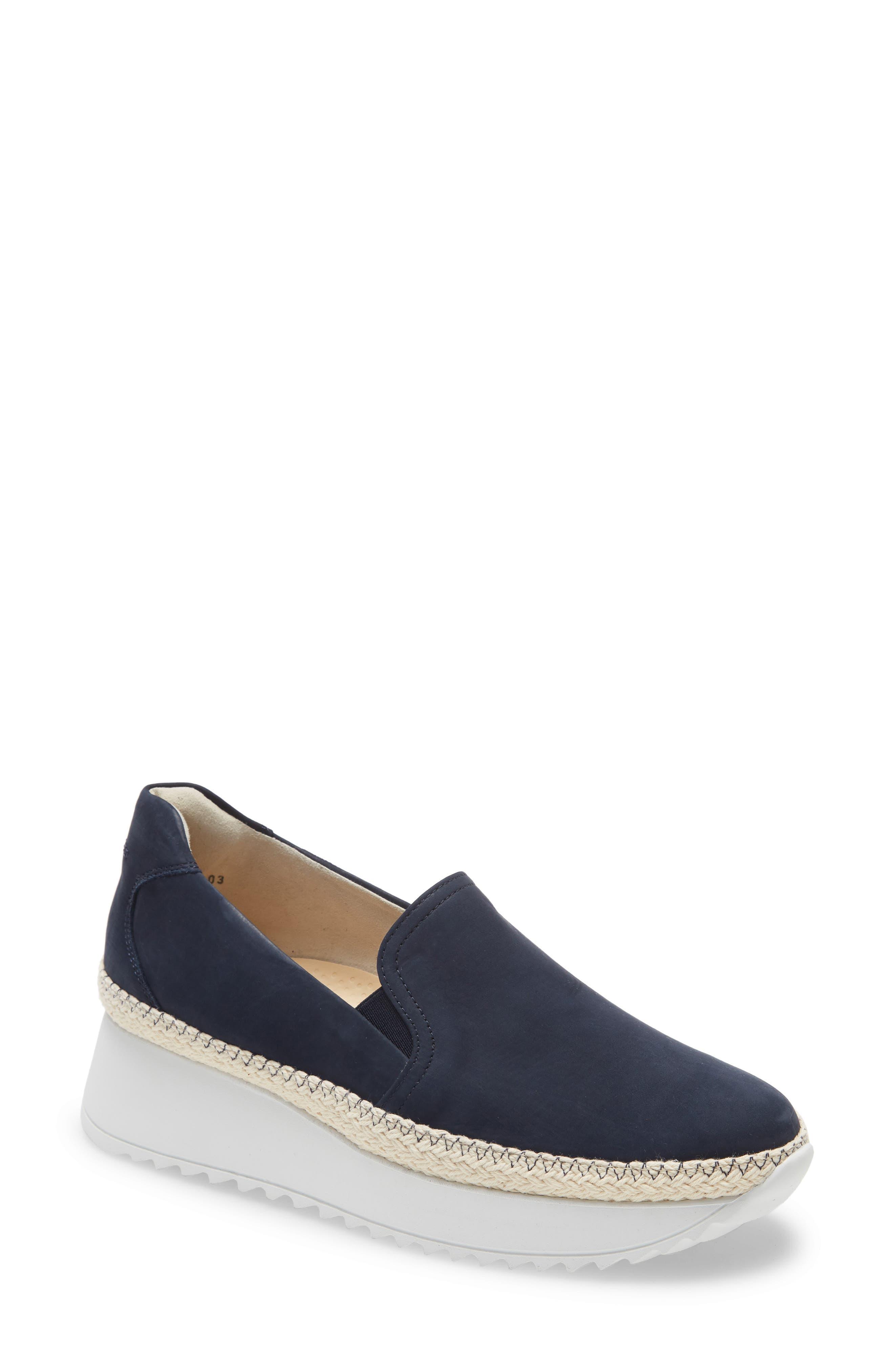 Paul Green Candice Slip-on Platform Sneaker in Blue | Lyst