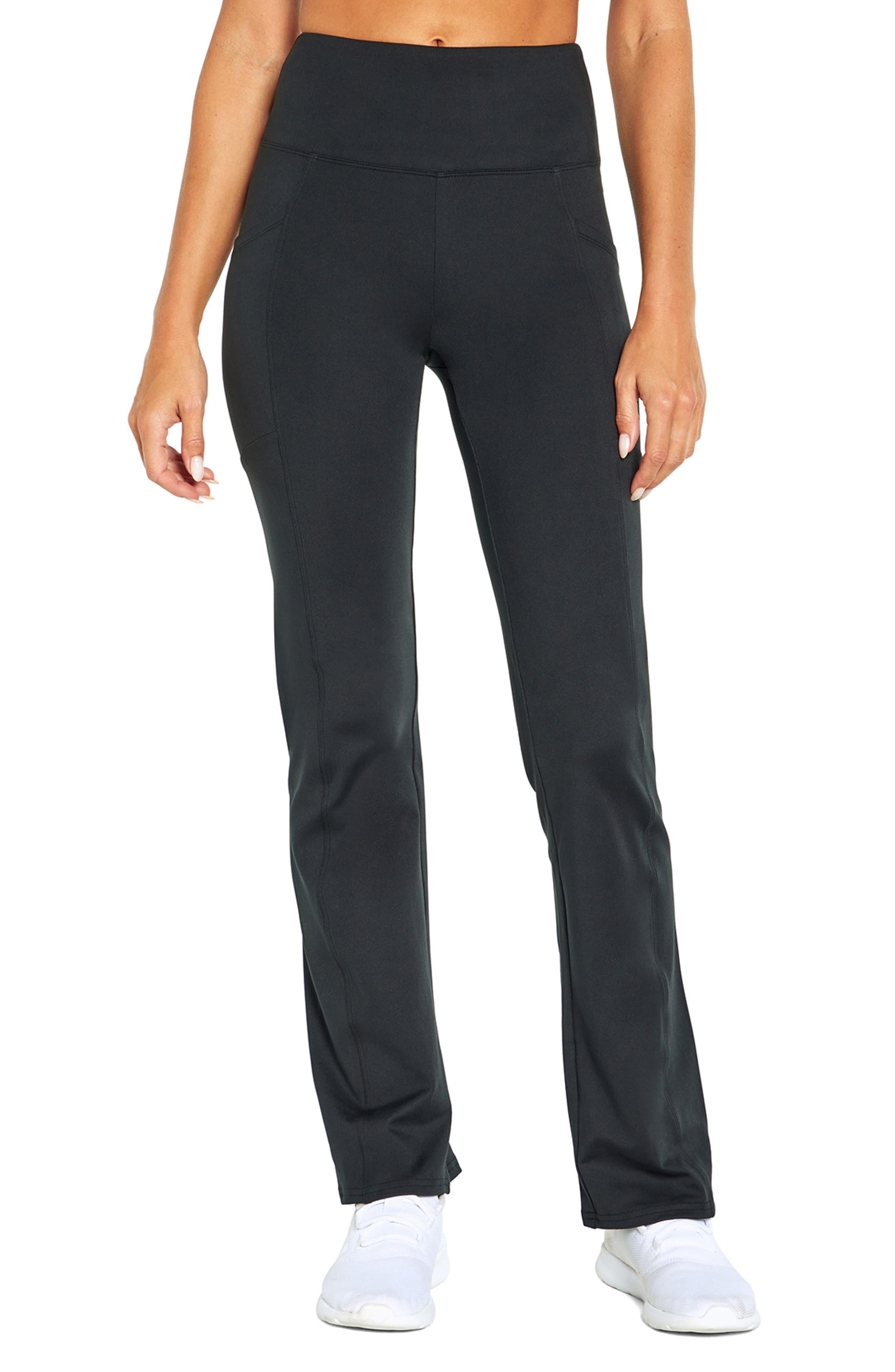 Balance Collection Flex Barely Flare Side Pocket Activewear Pants in Blue |  Lyst