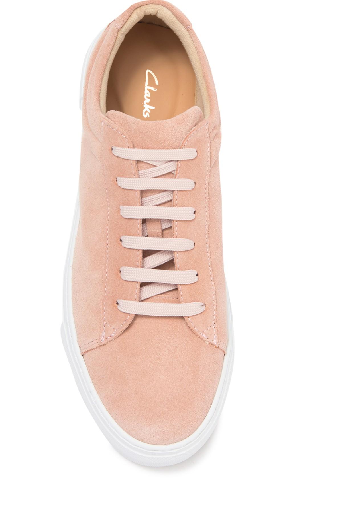 clarks platform sneakers