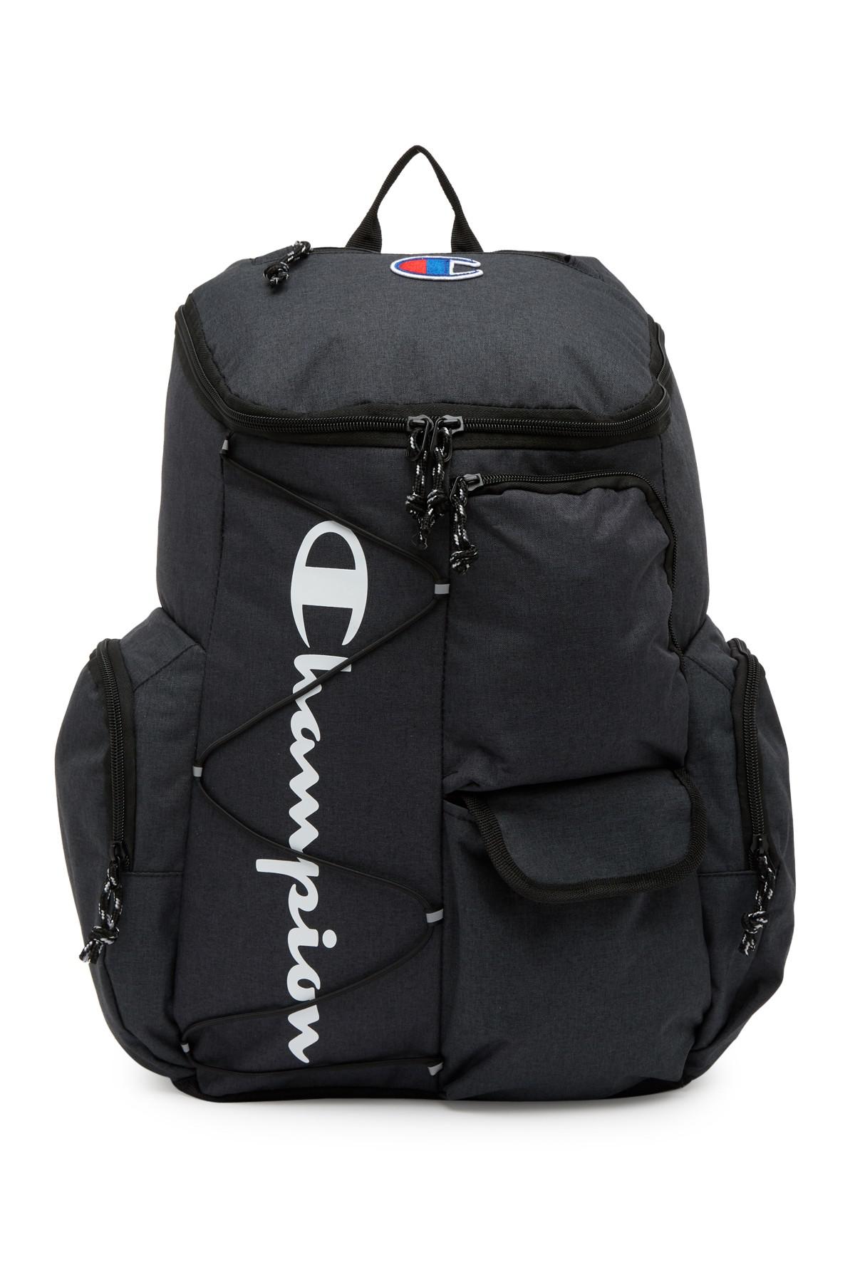 Champion Forever Champ Utility Backpack in Black for Men | Lyst