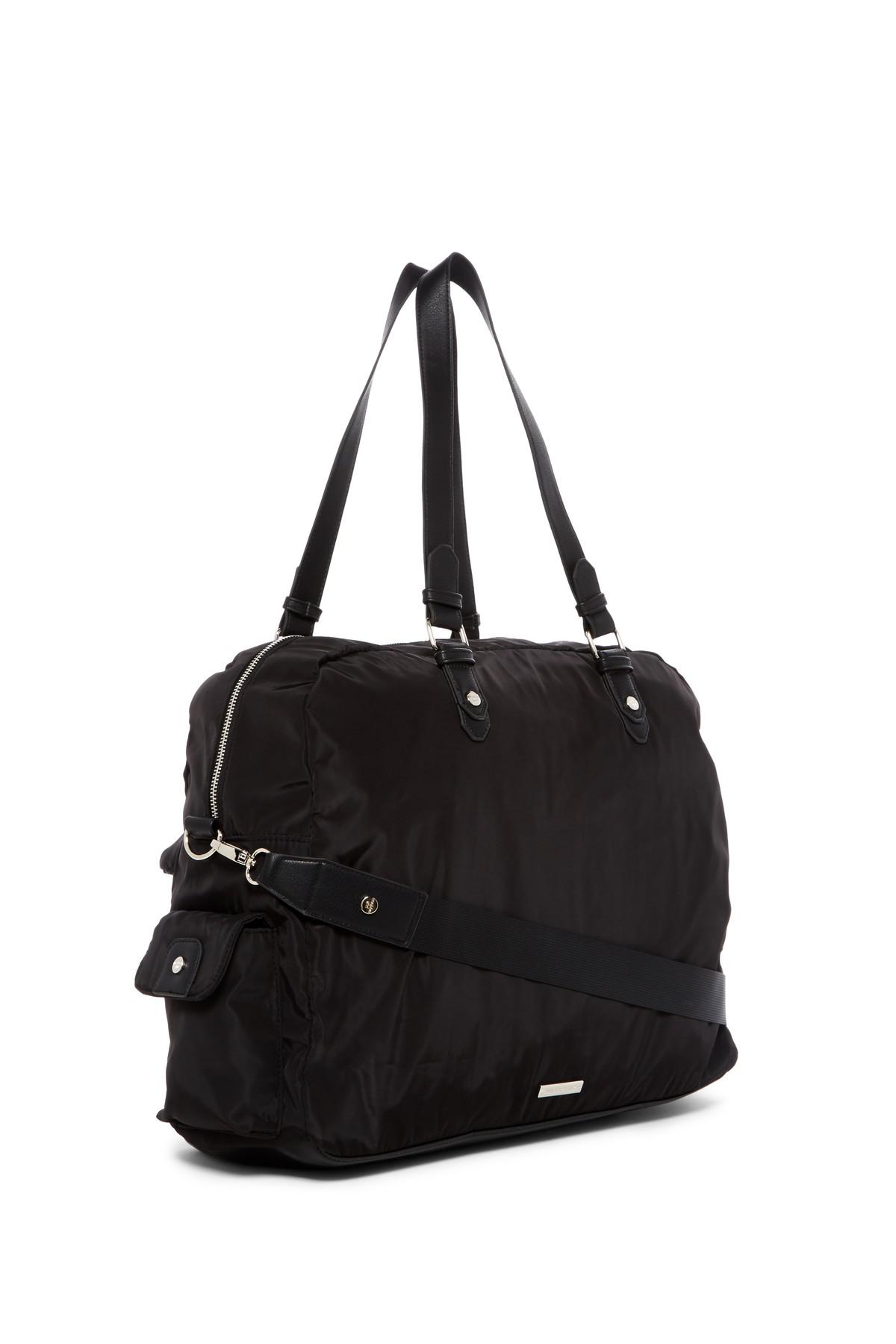 Lyst Madden Girl Glory Nylon Large Weekend Bag in Black