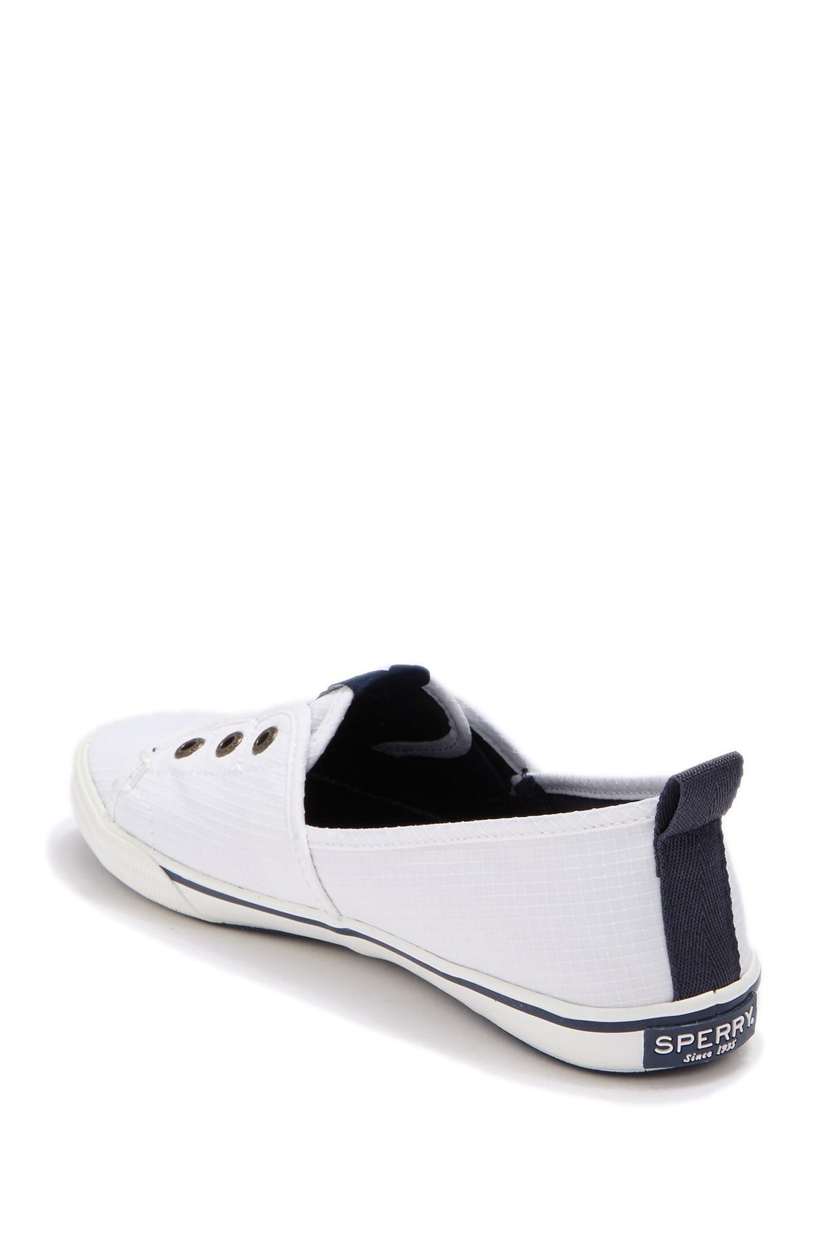 sperry lounge wharf white