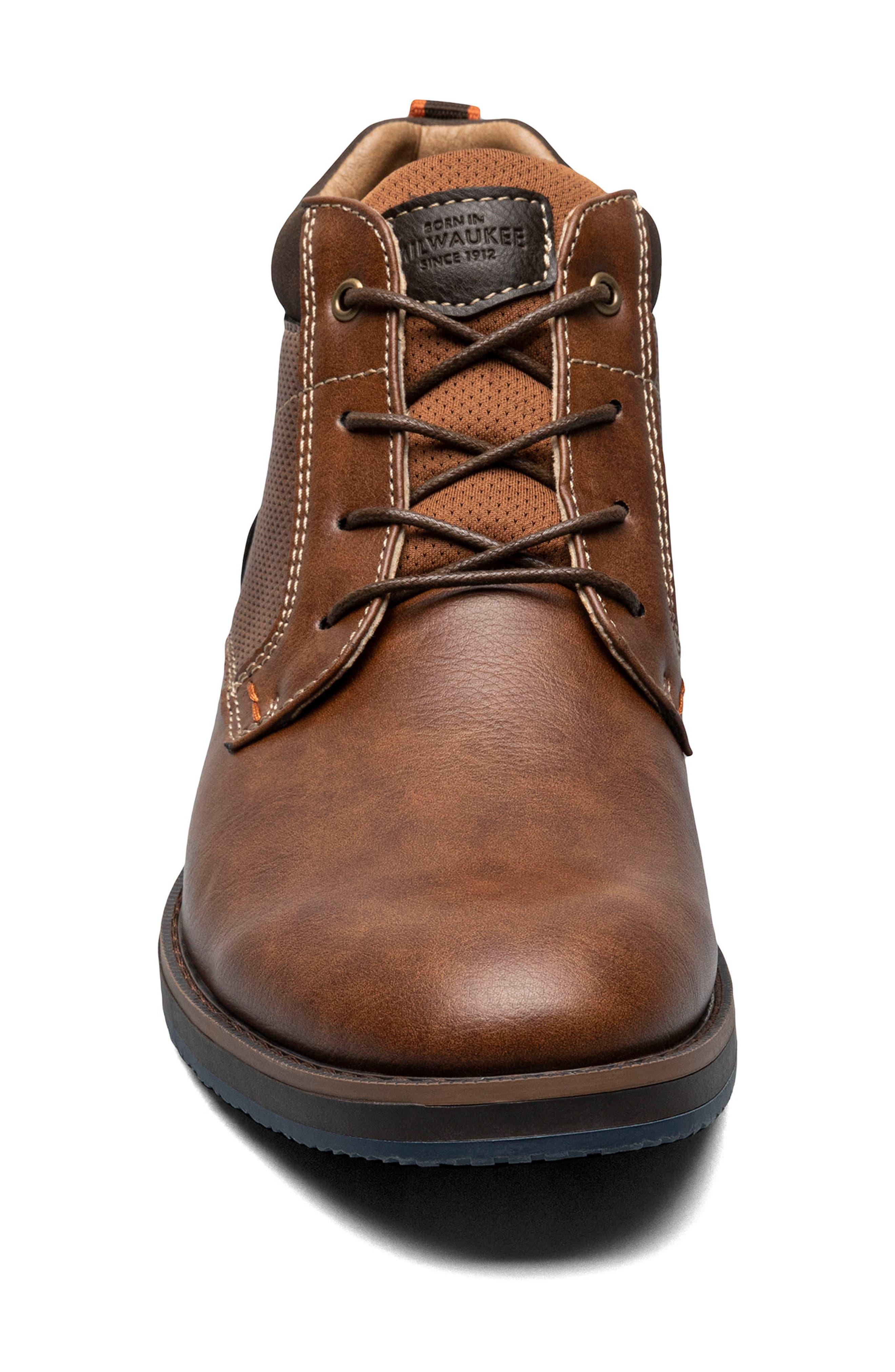 Nunn Bush Circuit Dc Plain Toe Chukka Boot In Cognac At Nordstrom Rack