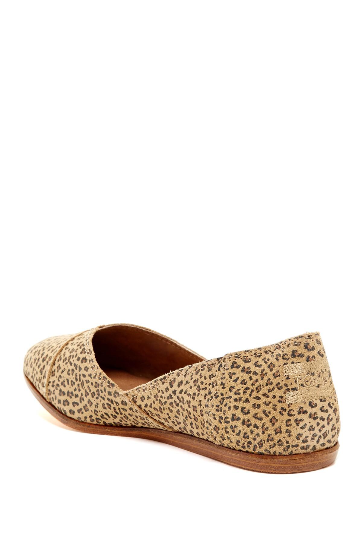 toms jutti flats leopard