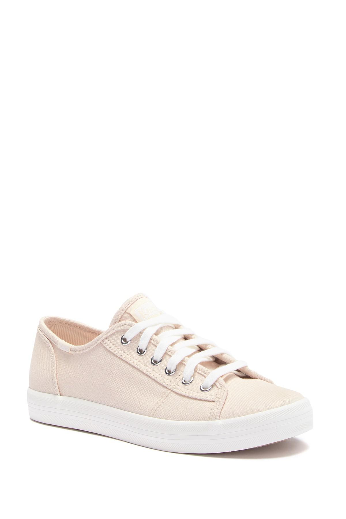 keds kickstart chambray pink
