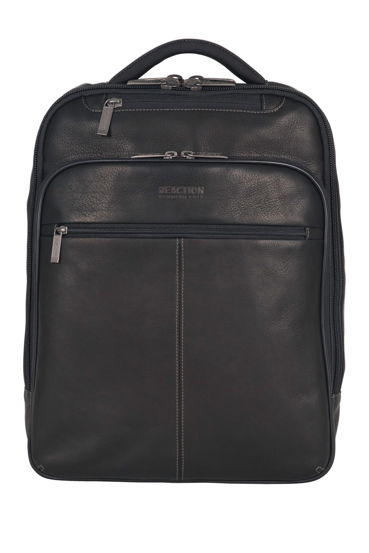 Cole Reaction Ezscan Colombian Leather 16" Computer Backpack