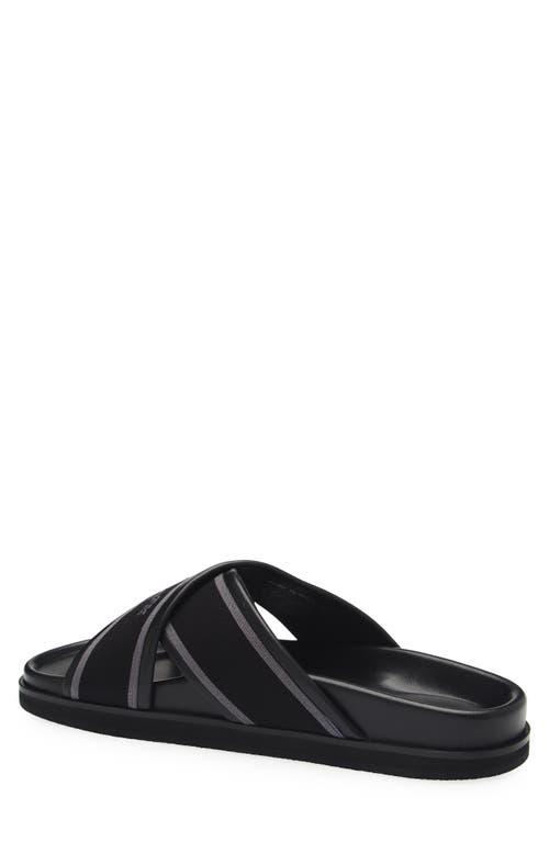 サンダル Off-White Slippers and Clogs Men Leather Black Off-White c/o Virgil Abloh Sandals and flip-flops for Men