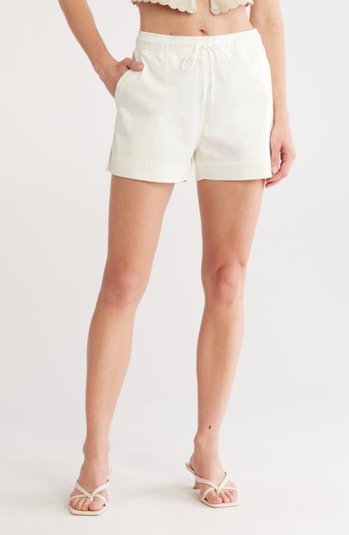 ショートパンツ CULT GAIA Women Shorts  Burmudas 417805 PT2835CO3147 WHITE OLGA SHORT - OFF WHITE MULTI – CULT GAIA