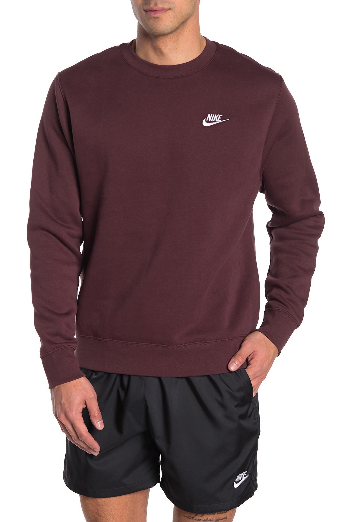 Nike Foundation Crew Sweatshirt in Purple for Men | Lyst