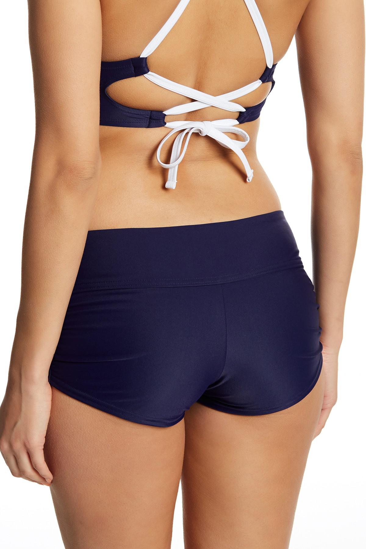 women's adidas shirred boyshort bottoms