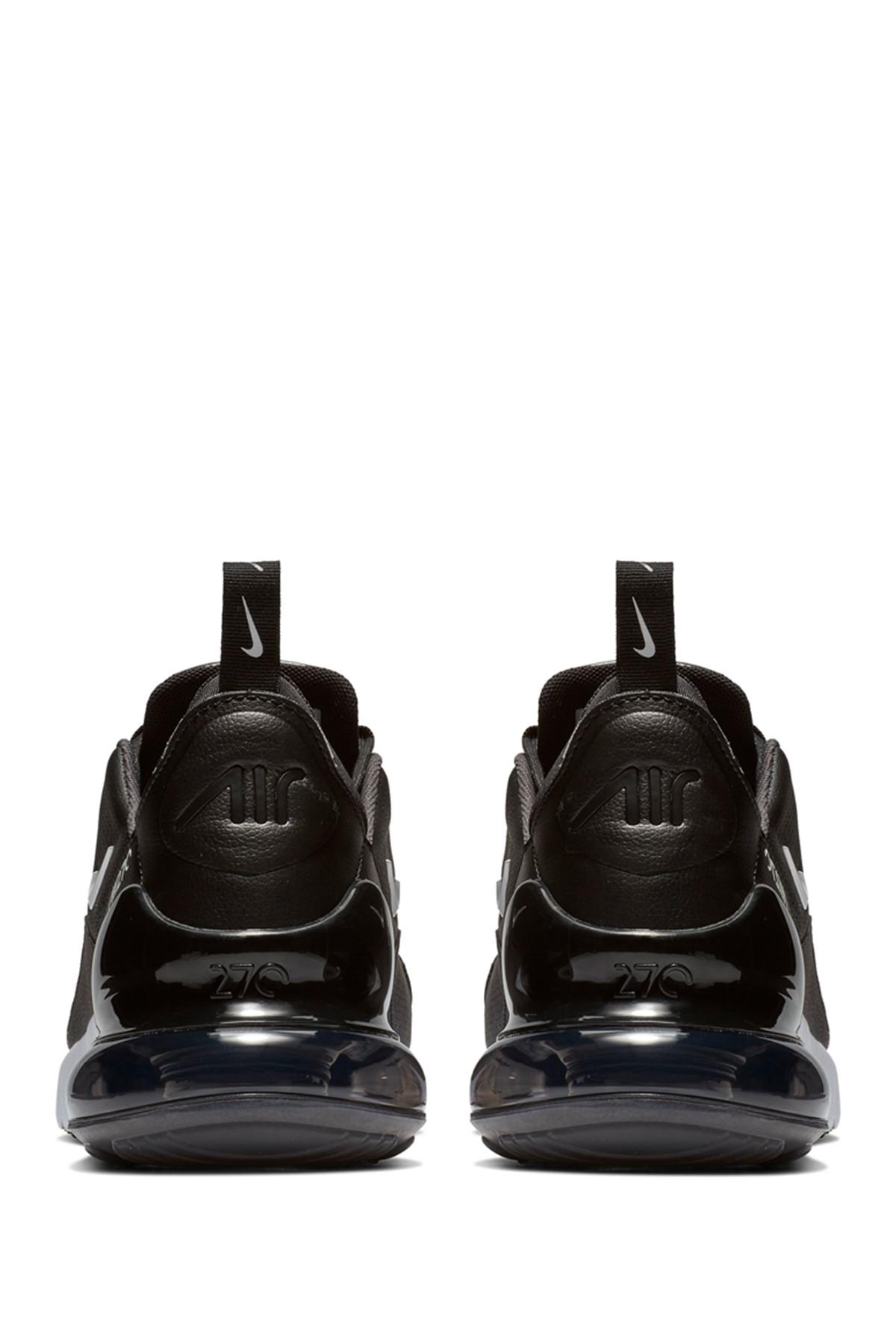 nike air max 270 premium leather black
