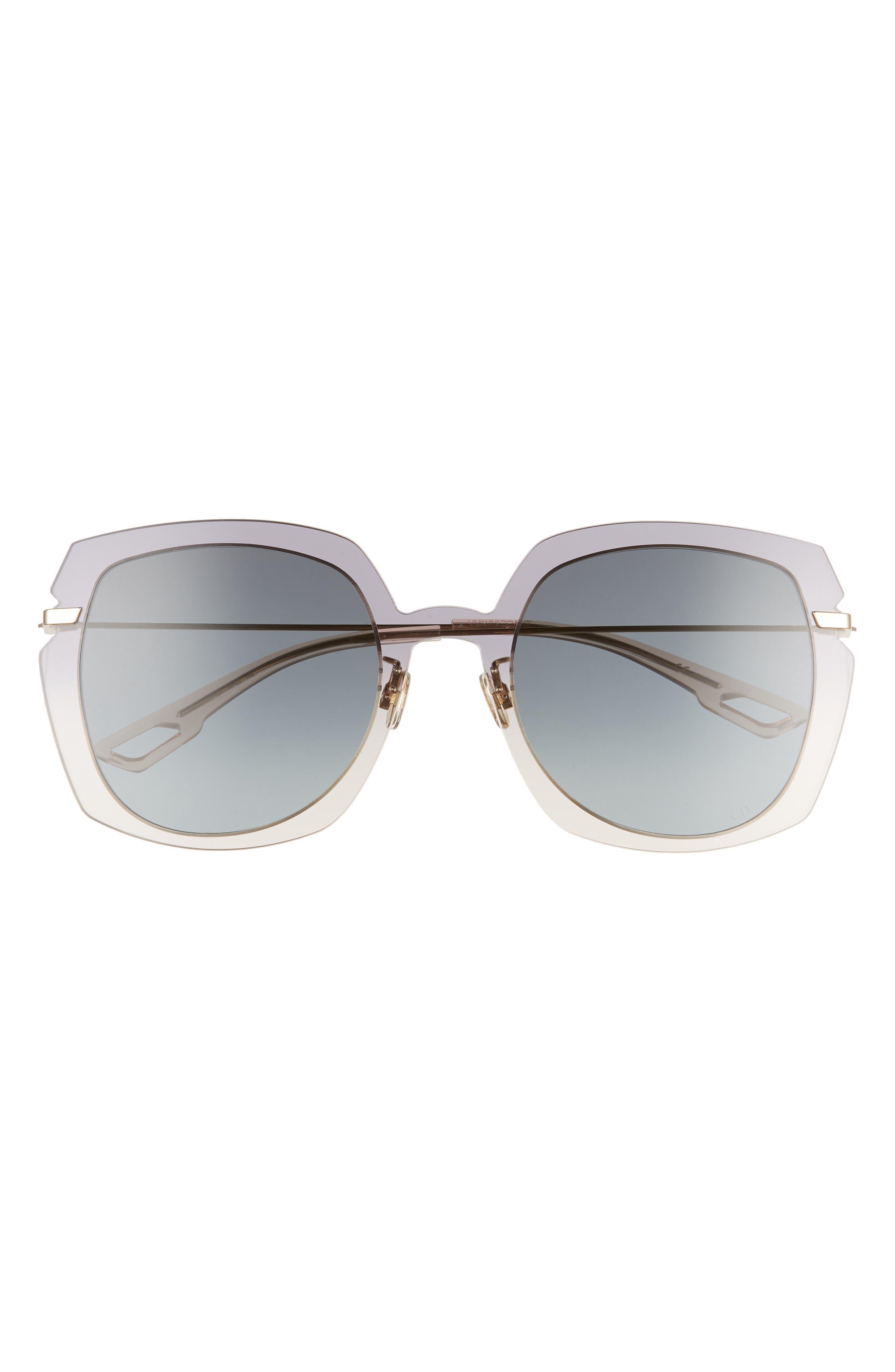 dior women's attitude 1 56mm sunglasses
