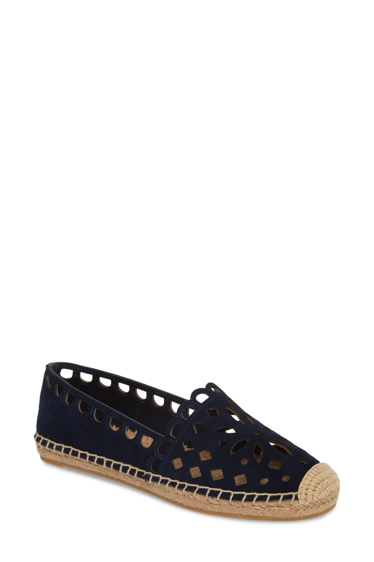 tory burch perforated espadrilles