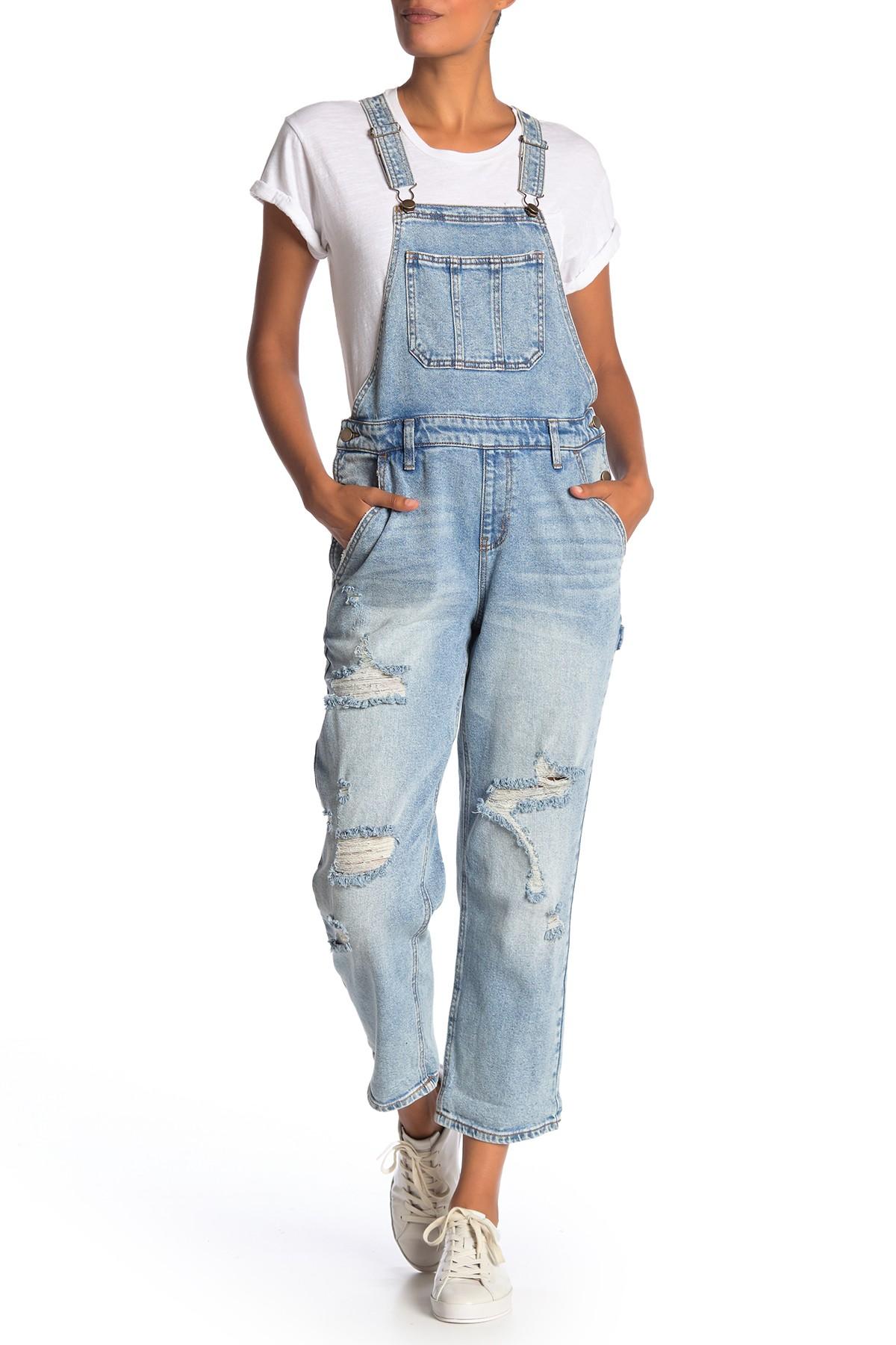 Distressed overalls Clearance