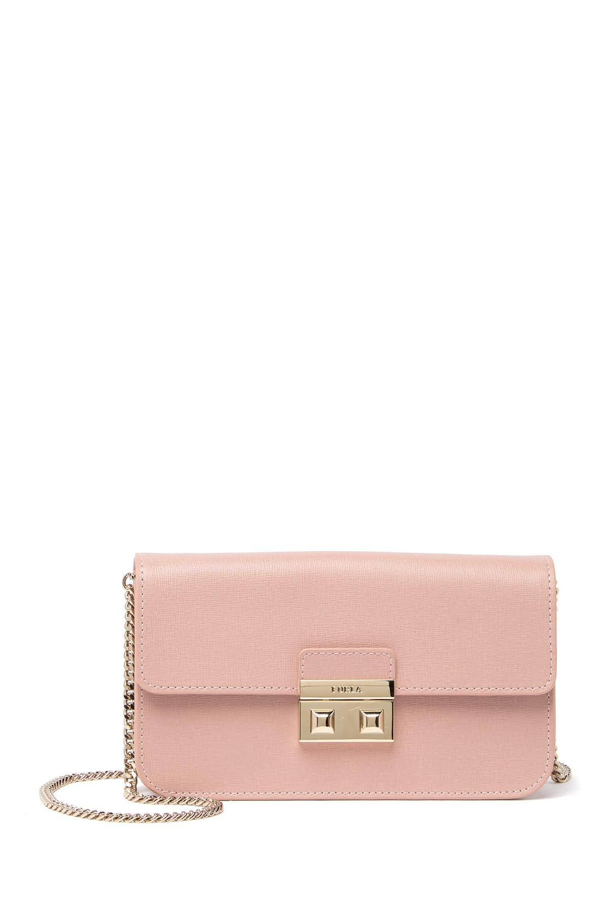 Furla Bella Xl Leather Crossbody Bag - Lyst