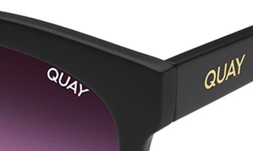 Quay ITS MY WAY Black and Pink Gradient Cateye Sunglasses Quay It main image 4