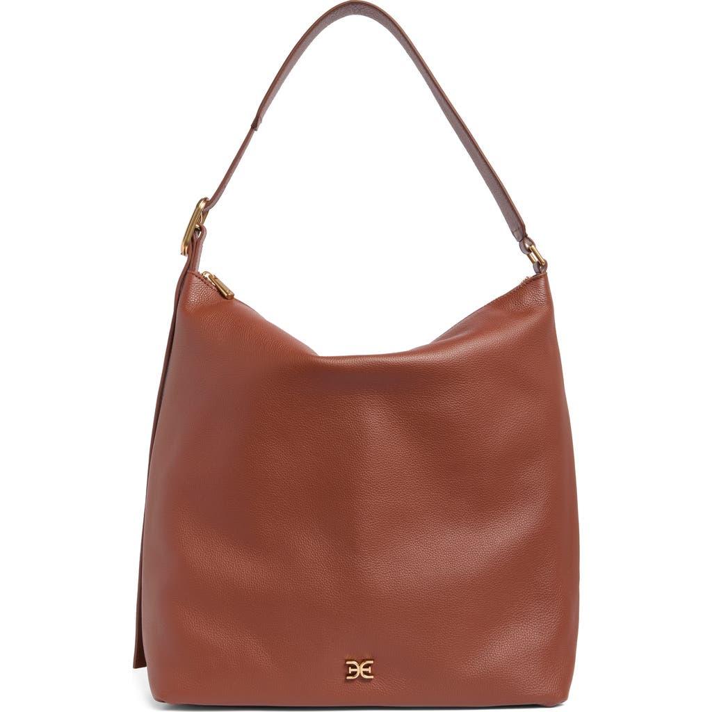 Sam Edelman Kara Medium Buckle Hobo Bag in Brown Lyst