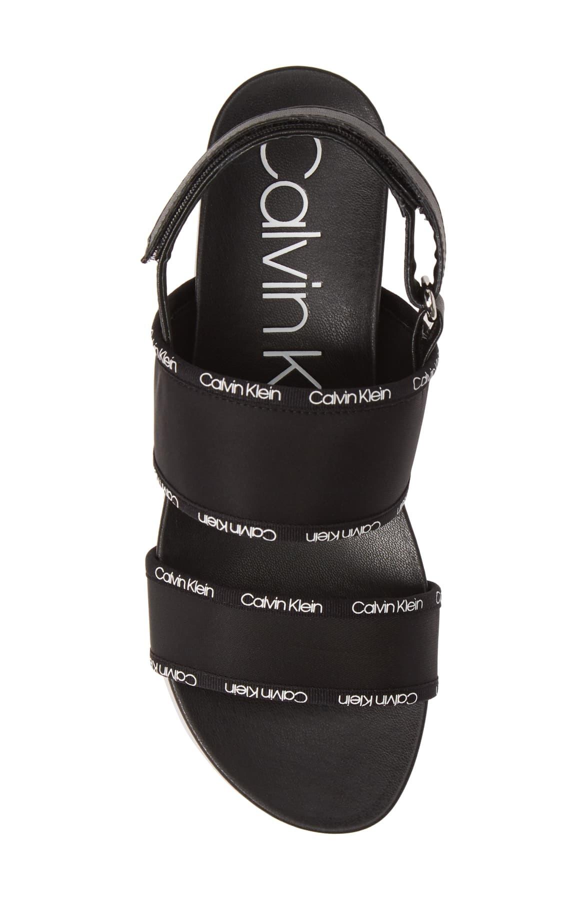 calvin klein nola sandal