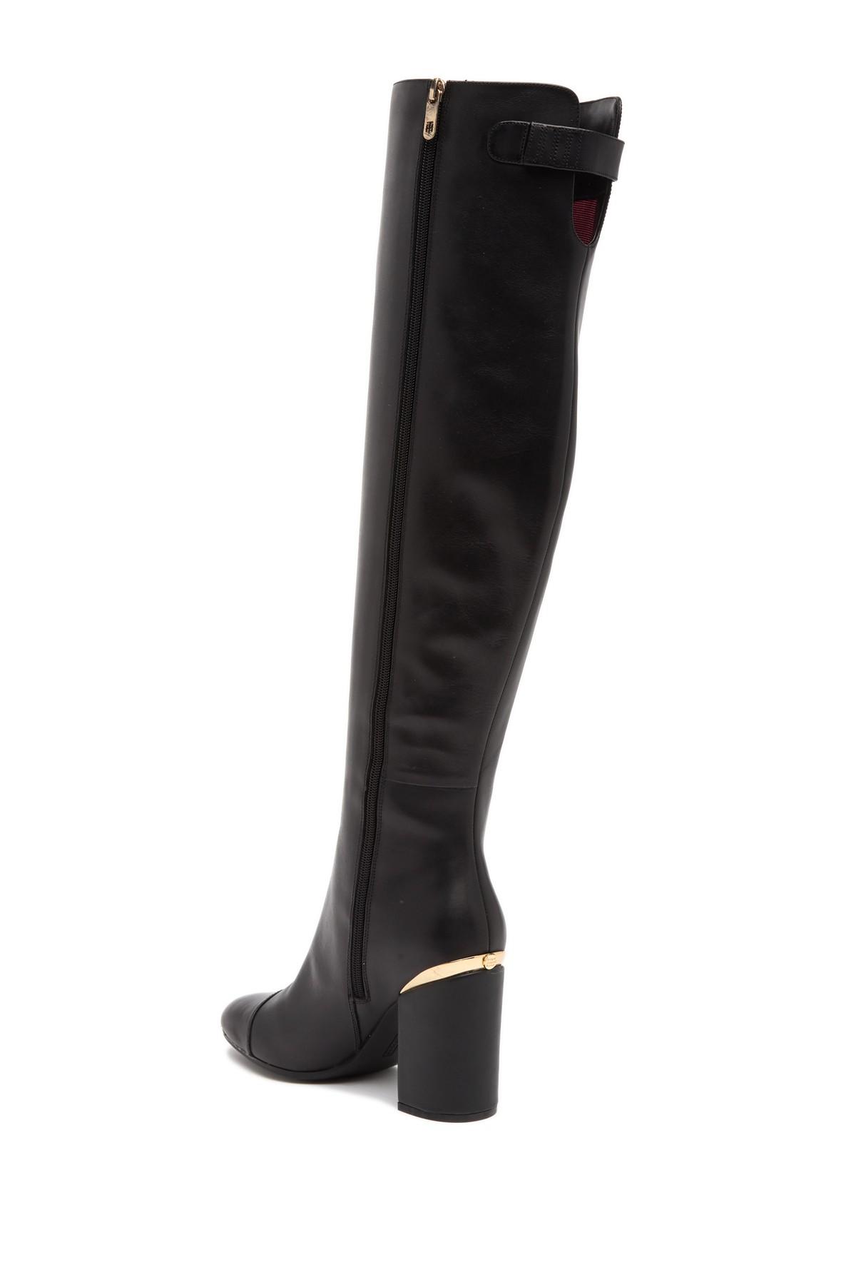 tommy hilfiger knee high boots