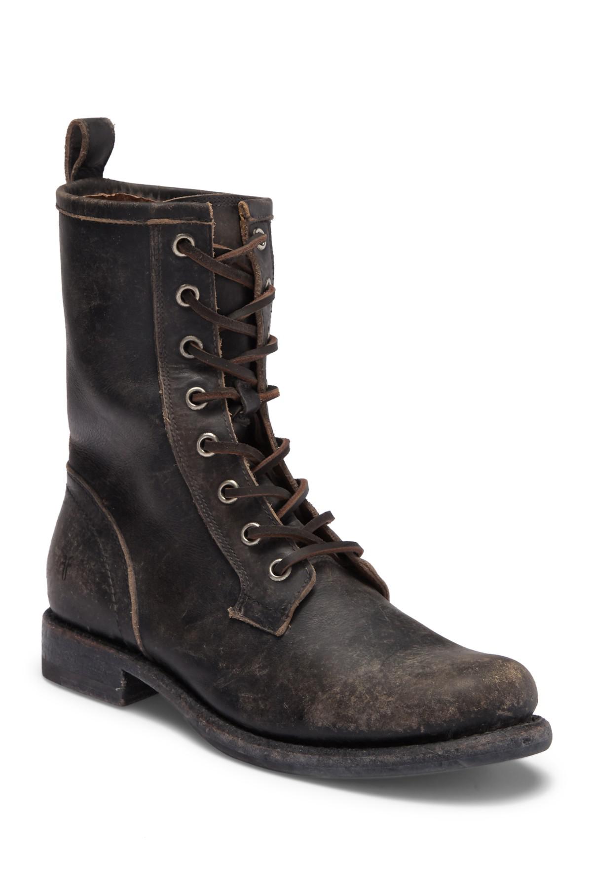 frye jenna combat boots