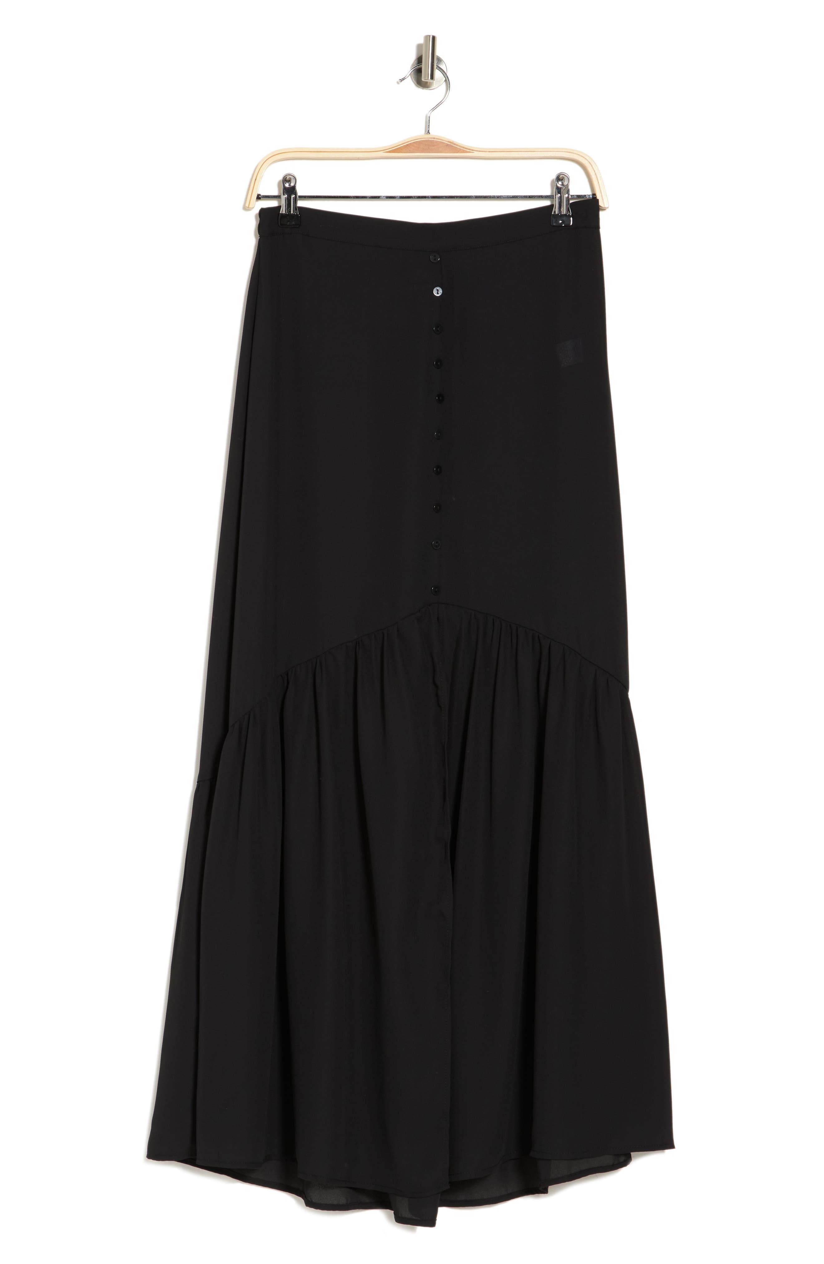 Black maxi skirt clearance bobeau