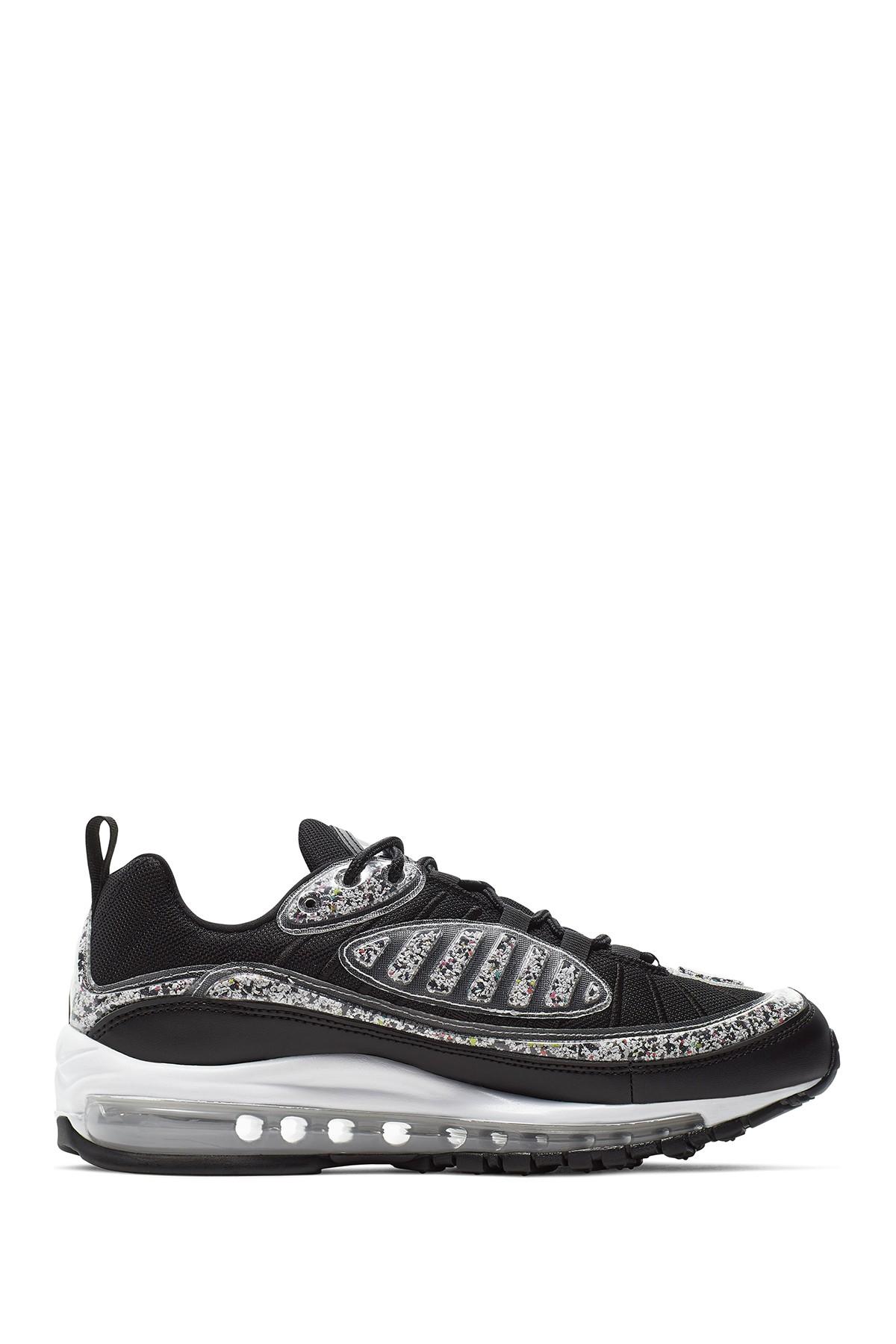 Nike Synthetic Air Max 98 Lx Shoe in Black/Black (Black) | Lyst