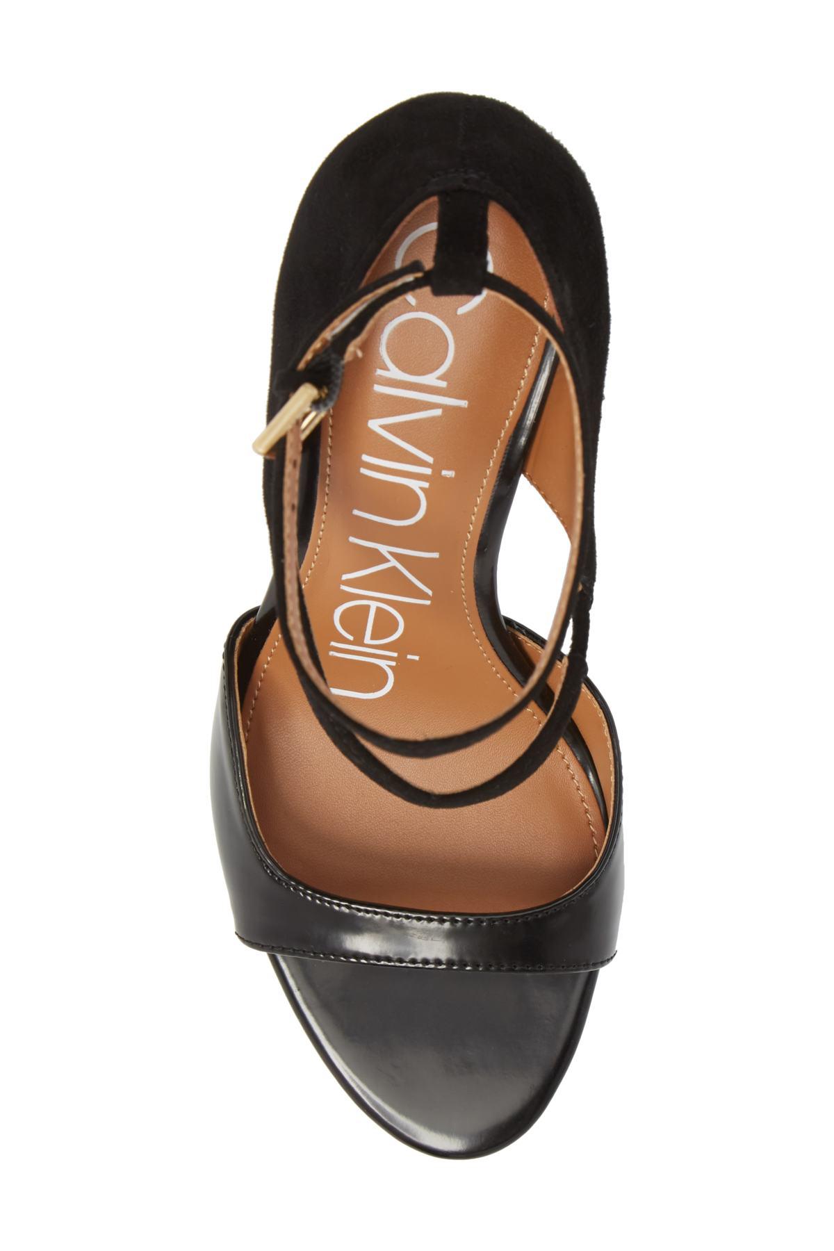 calvin klein nadeen strappy sandal
