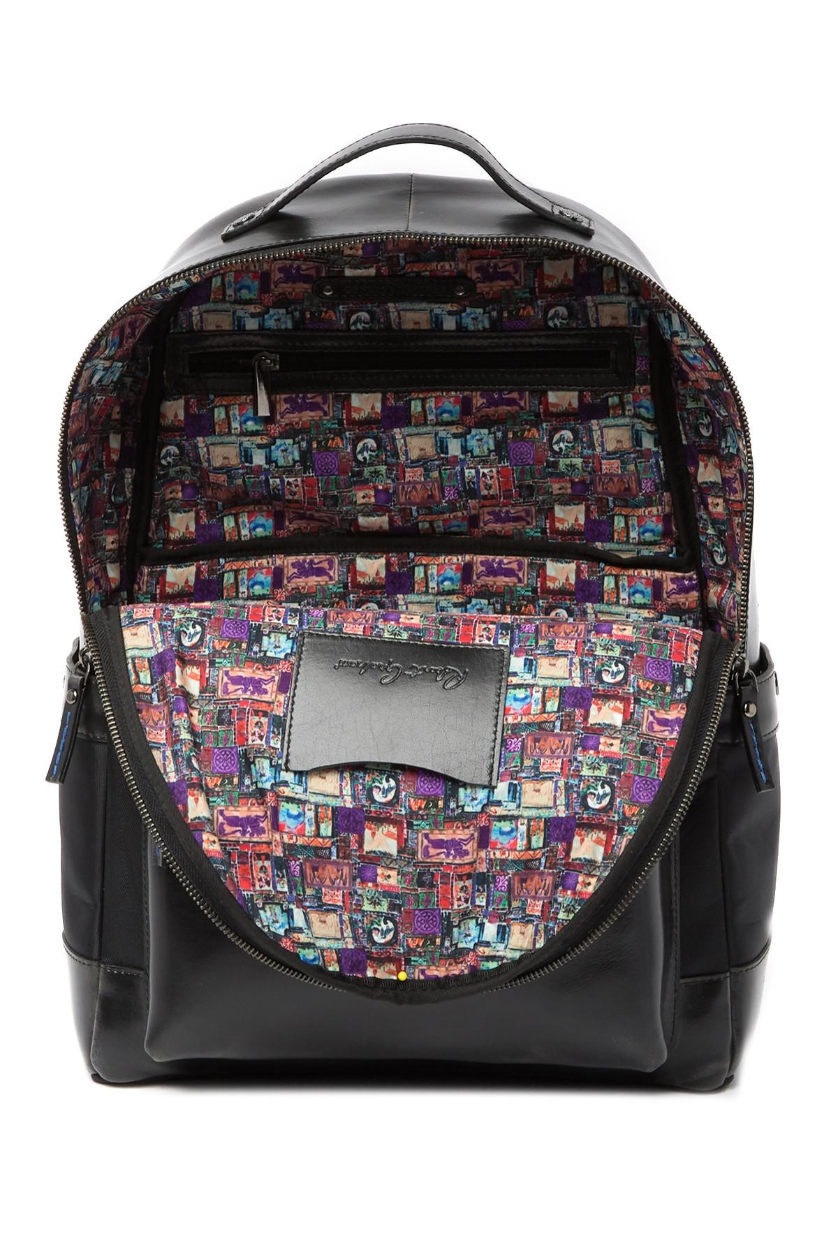 robert graham helio leather backpack