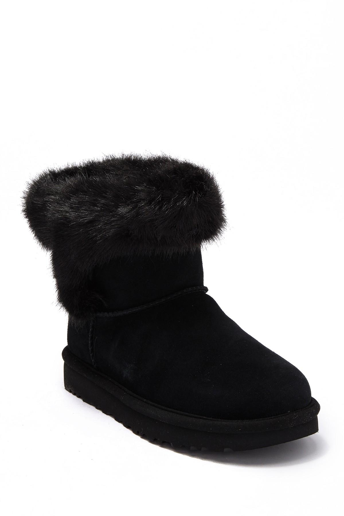 sheep fur lined boots