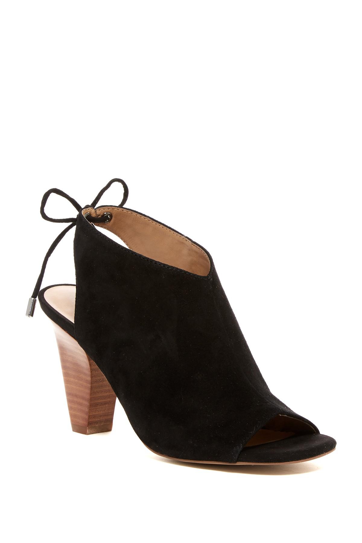 franco sarto peep toe booties