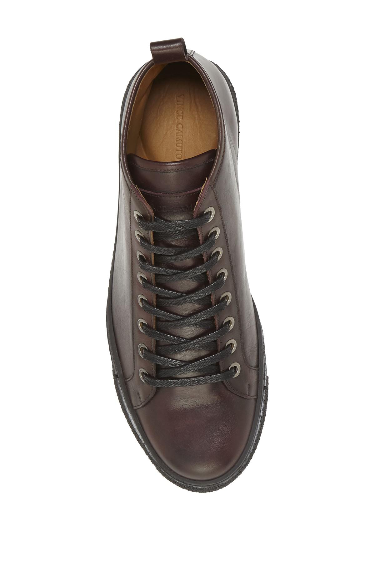 vince camuto high top sneakers