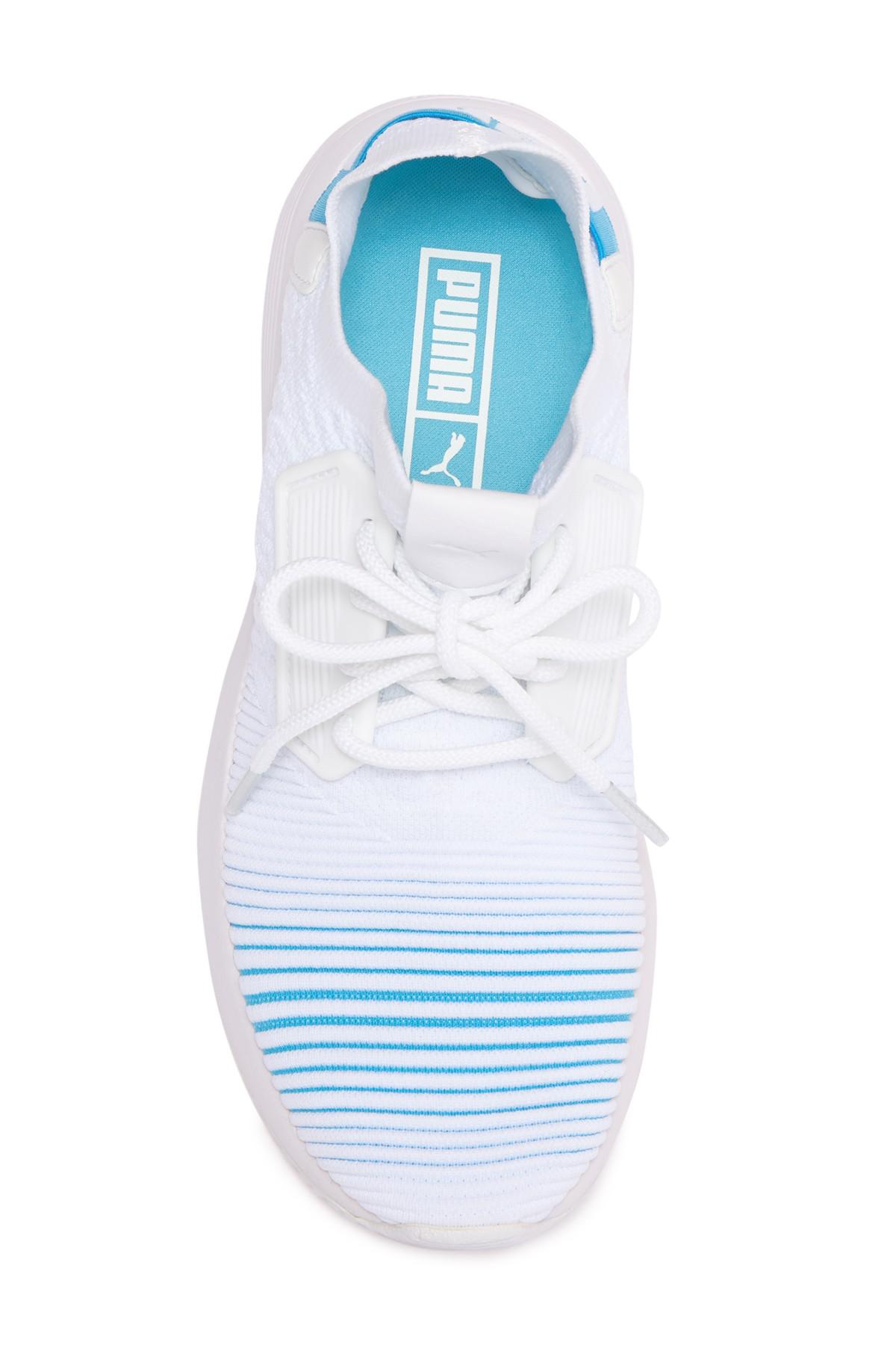 PUMA Rubber Uprise Color Shift Sneakers in White | Lyst