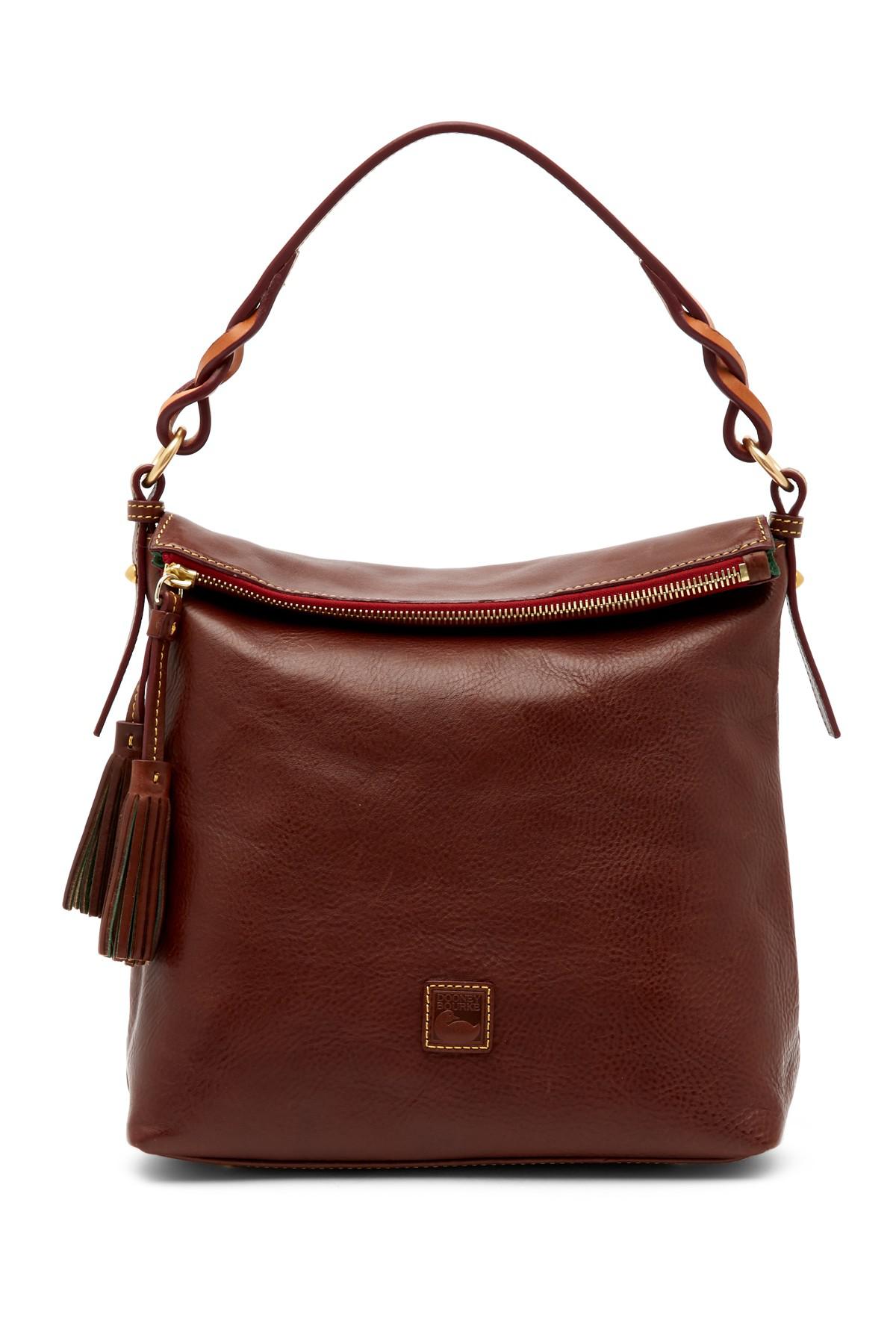 Dooney & Bourke Small Sloan Leather Shoulder Bag in Chestnut (Brown) Lyst